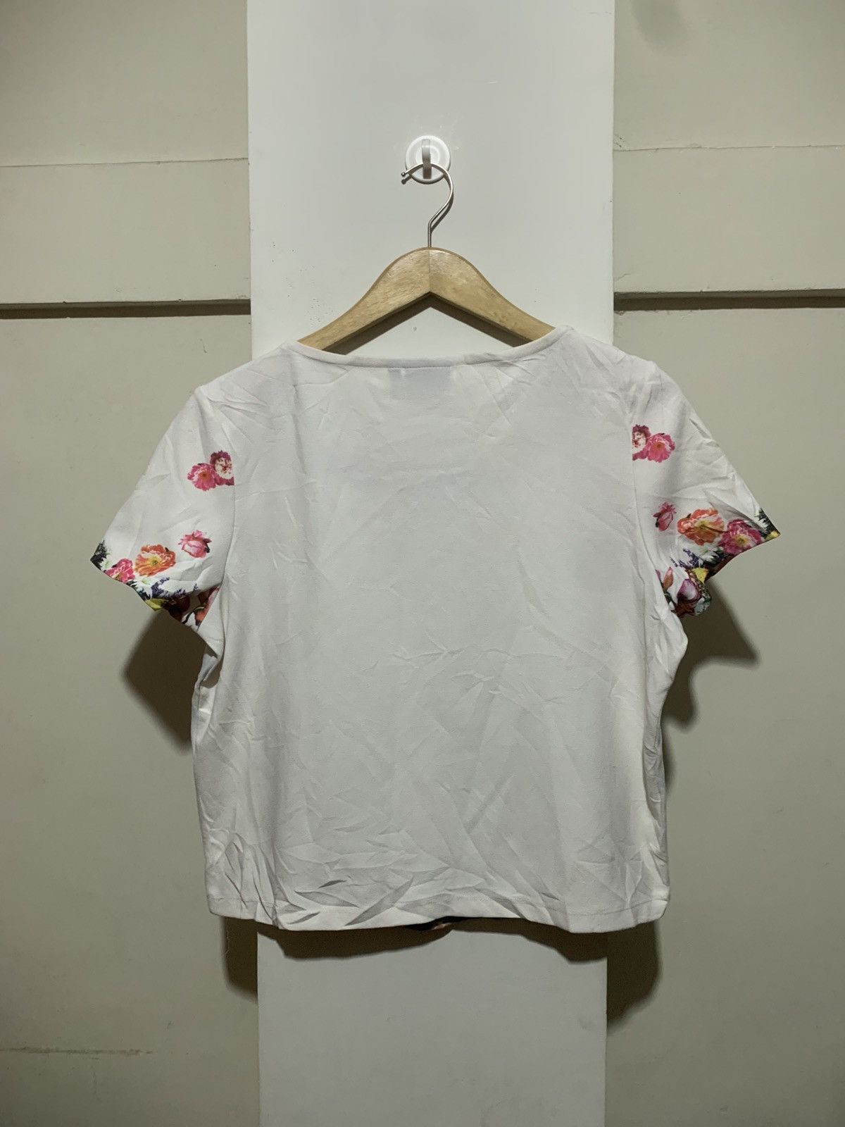 Hysteric Glamour × Undercover ONLY love Aop Flower Crop Tee Shirt Size XL / US 12-14 / IT 48-50 - 10 Thumbnail