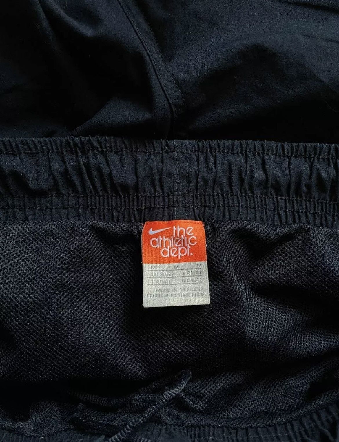 Nike × Vintage Nike vintage shorts athletic M blue logo Size US 32 / EU 48 - 4 Thumbnail