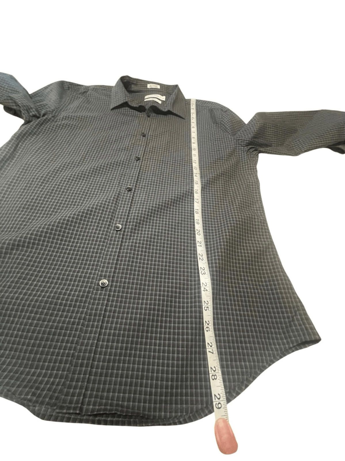 Calvin Klein Calvin Klein Men’s Button Down Shirt Grays XL Slim fit NWOT Size US XL / EU 56 / 4 - 6 Thumbnail
