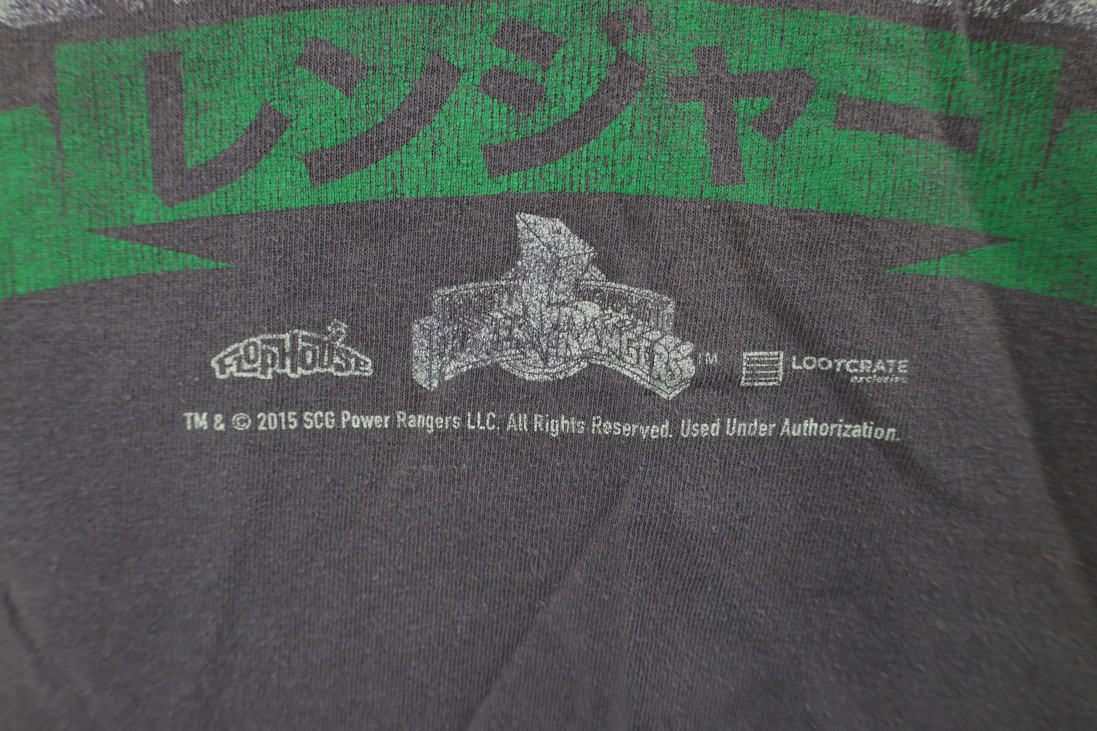 Vintage Vintage Y2K Power Rangers Short Sleeve T-Shirt Gray Cotton Size US XL / EU 56 / 4 - 5 Thumbnail