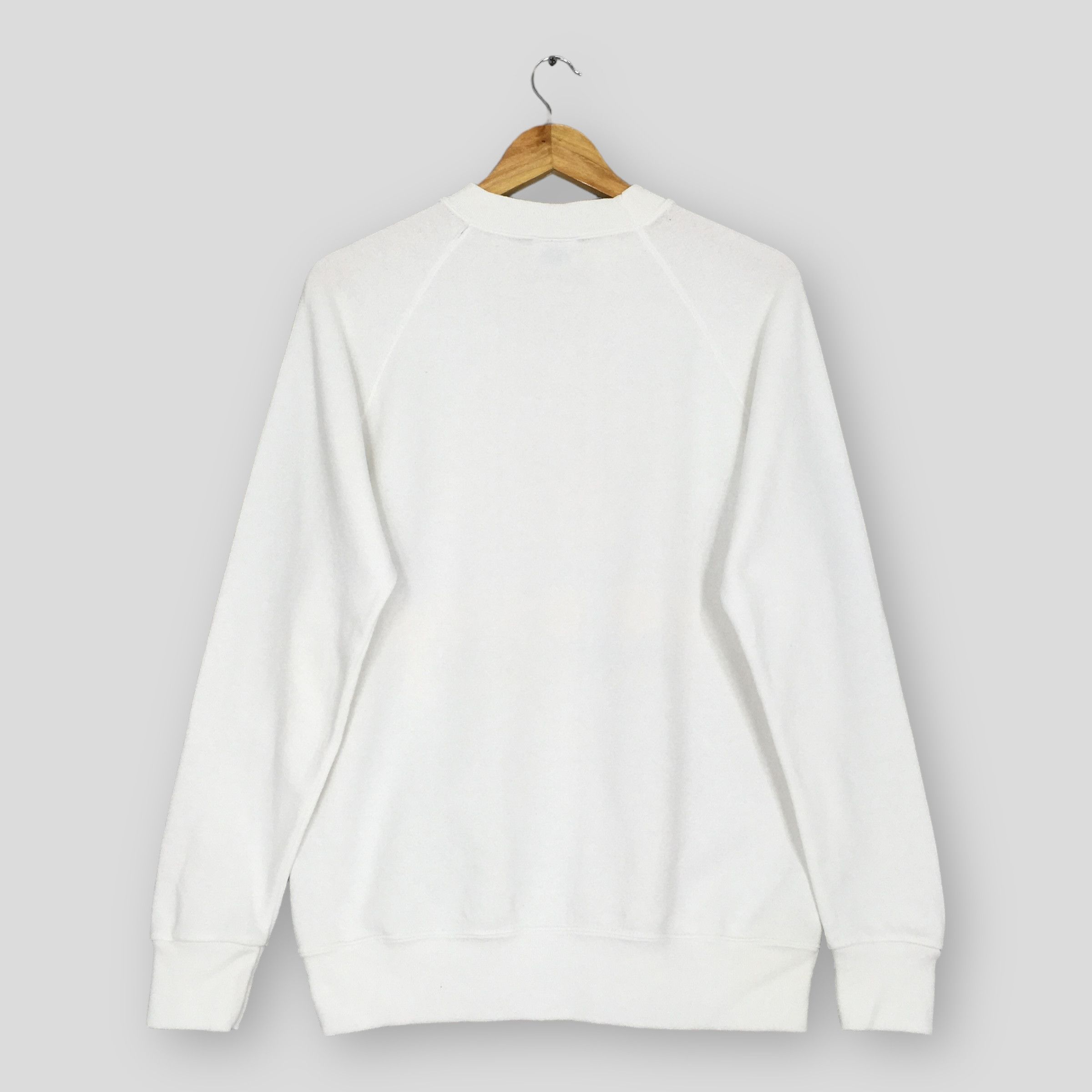 Vintage Vintage 90s United States Navy White Sweatshirt Large Size US L / EU 52-54 / 3 - 7 Thumbnail