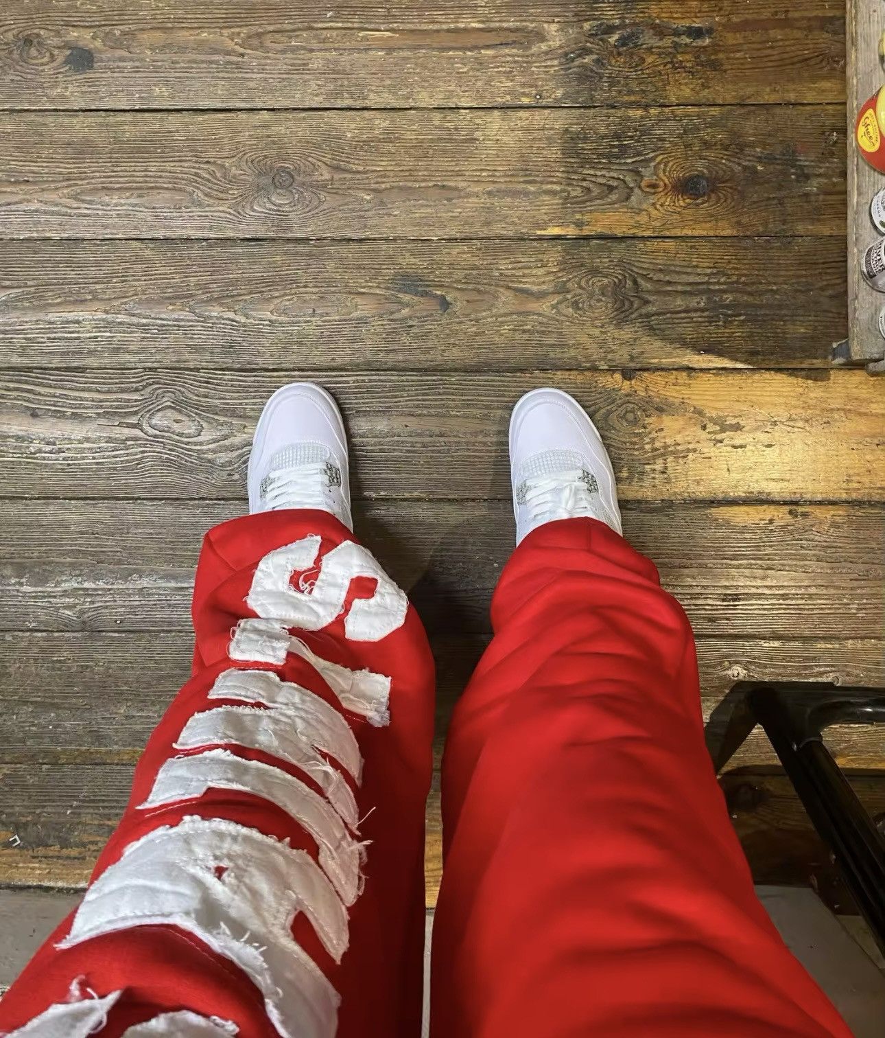 Japanese Brand × Vintage Y2K street style pants red Size US 32 / EU 48 - 3 Thumbnail