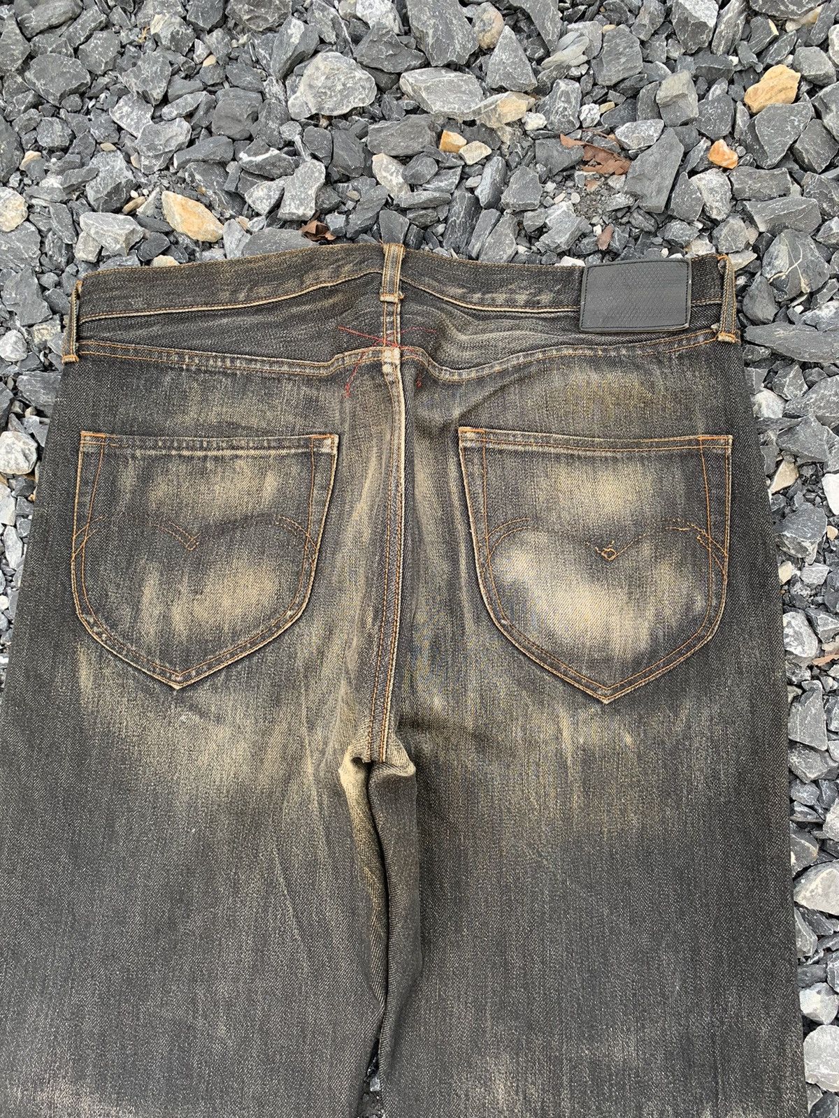 Other JAPANESE BRAND LUMR SELVEDGE RUSTY&FADED DISTRESSED DENIM Size US 35 - 8 Thumbnail