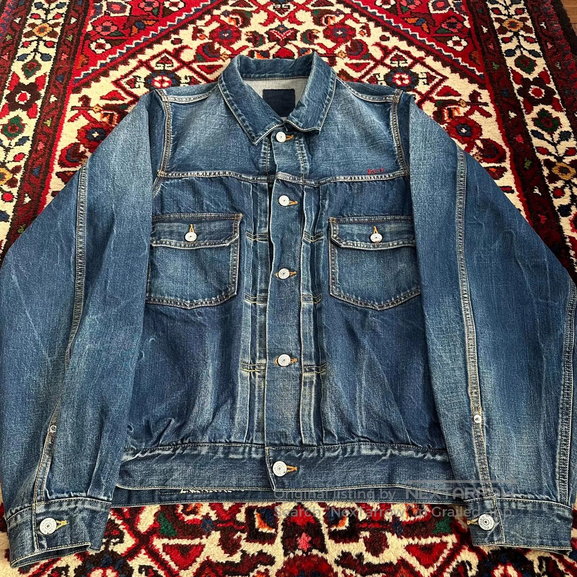 Visvim VISVIM 18SS ICT 101 Dry Denim Jacket. Size US M / EU 48-50 / 2 - 3 Thumbnail