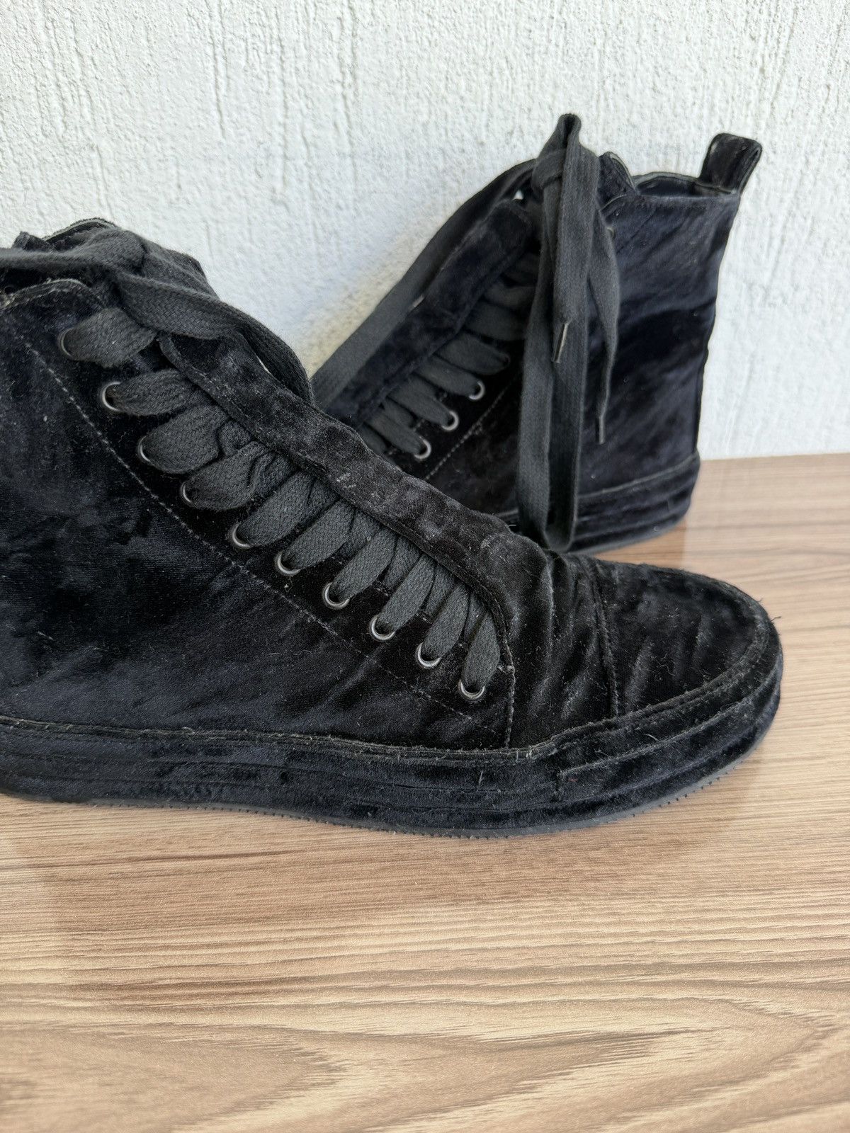 Ann Demeulemeester 🕷️Scamosciato velvet sneaker Size US 8.5 / EU 41-42 - 11 Thumbnail