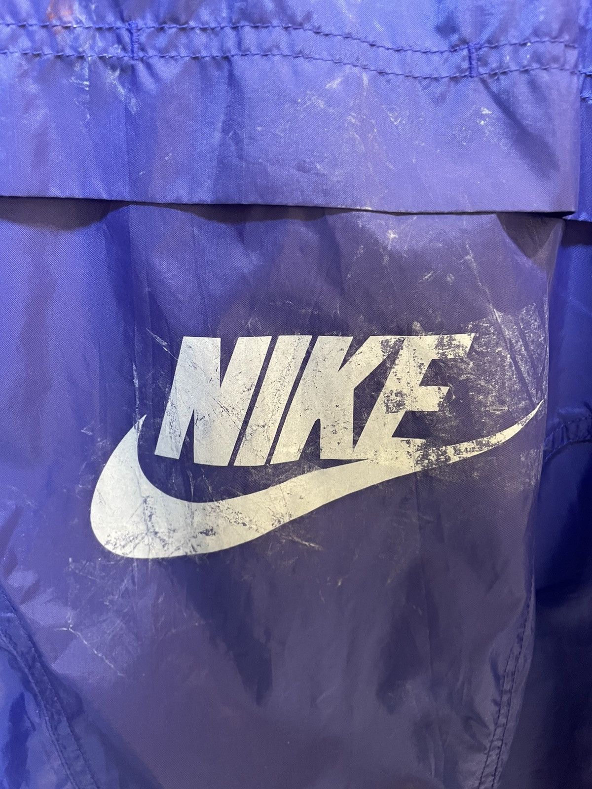 Nike Vintage Nike Paris Saint-Germain 90s Windbreaker Jacket Size US L / EU 52-54 / 3 - 12 Thumbnail