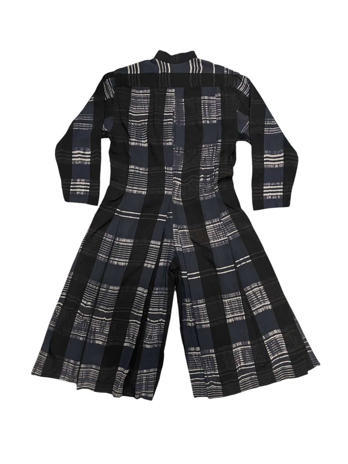 Issey Miyake 80s ISSEY MIYAKE PERMANENTE PLAID PATTERN JUMPSUITS RARE Size US M / EU 48-50 / 2 - 3 Thumbnail