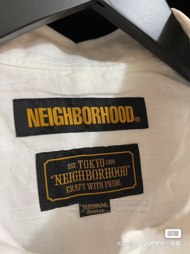 Neighborhood Neighborhood Gold Label White Short Sleeve Shirt, M Size Size US M / EU 48-50 / 2 - 3 Thumbnail