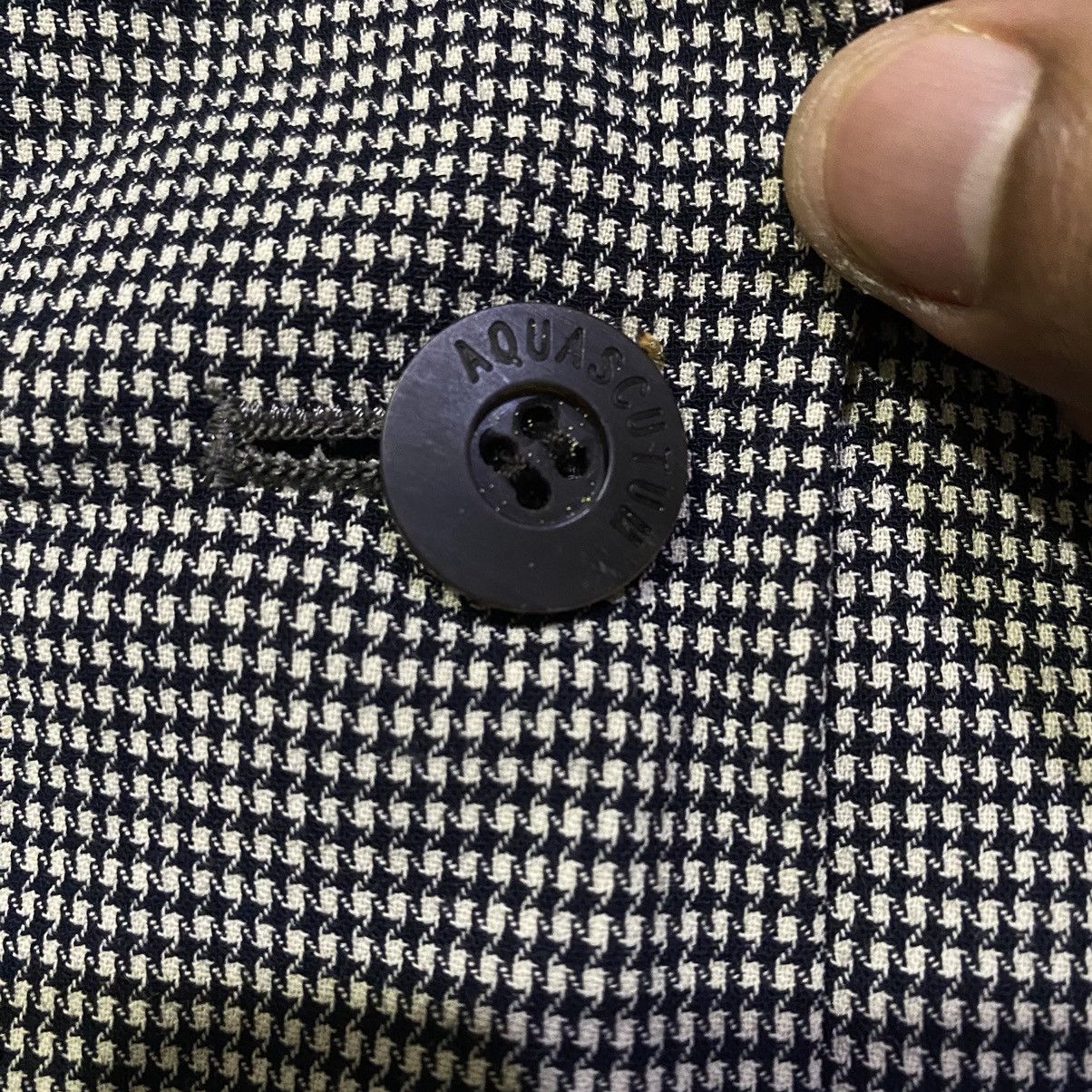 Aquascutum Aquascutum Japan Mini Check Wool Blazer – Archival Tailoring Size 34S - 9 Thumbnail