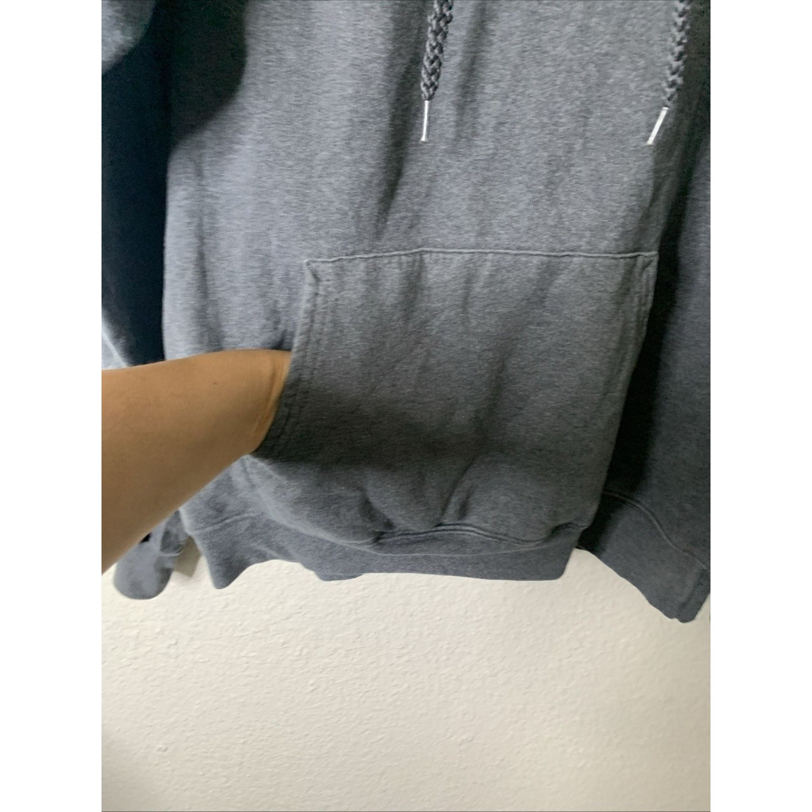 Hanes 2 Towns Ciderhouse Beer Drawstring Hoodie HANES Men's Gray S Size US S / EU 44-46 / 1 - 6 Thumbnail