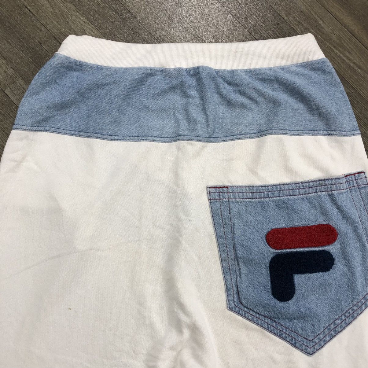 Frapbois 2000s Frapbois Issey Miyake x Fila Multicolor Sarouel Pants Size US 30 / EU 46 - 3 Thumbnail