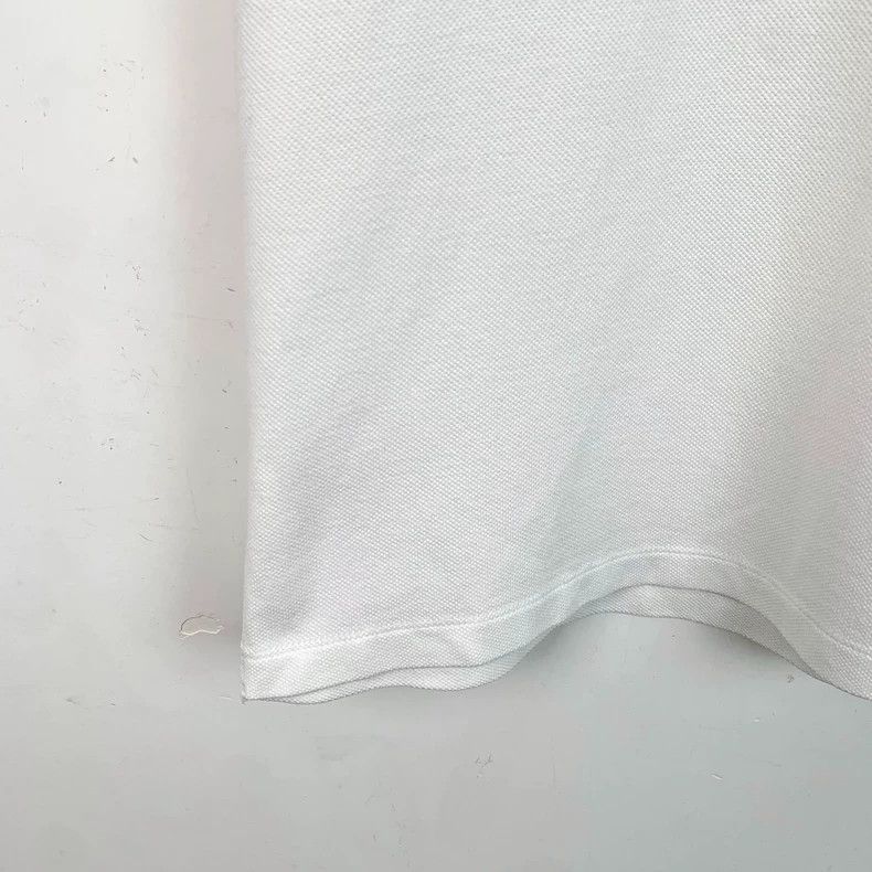 Thom Browne Thom Browne White striped sleeve-labeled cotton round-neck Size US L / EU 52-54 / 3 - 4 Thumbnail