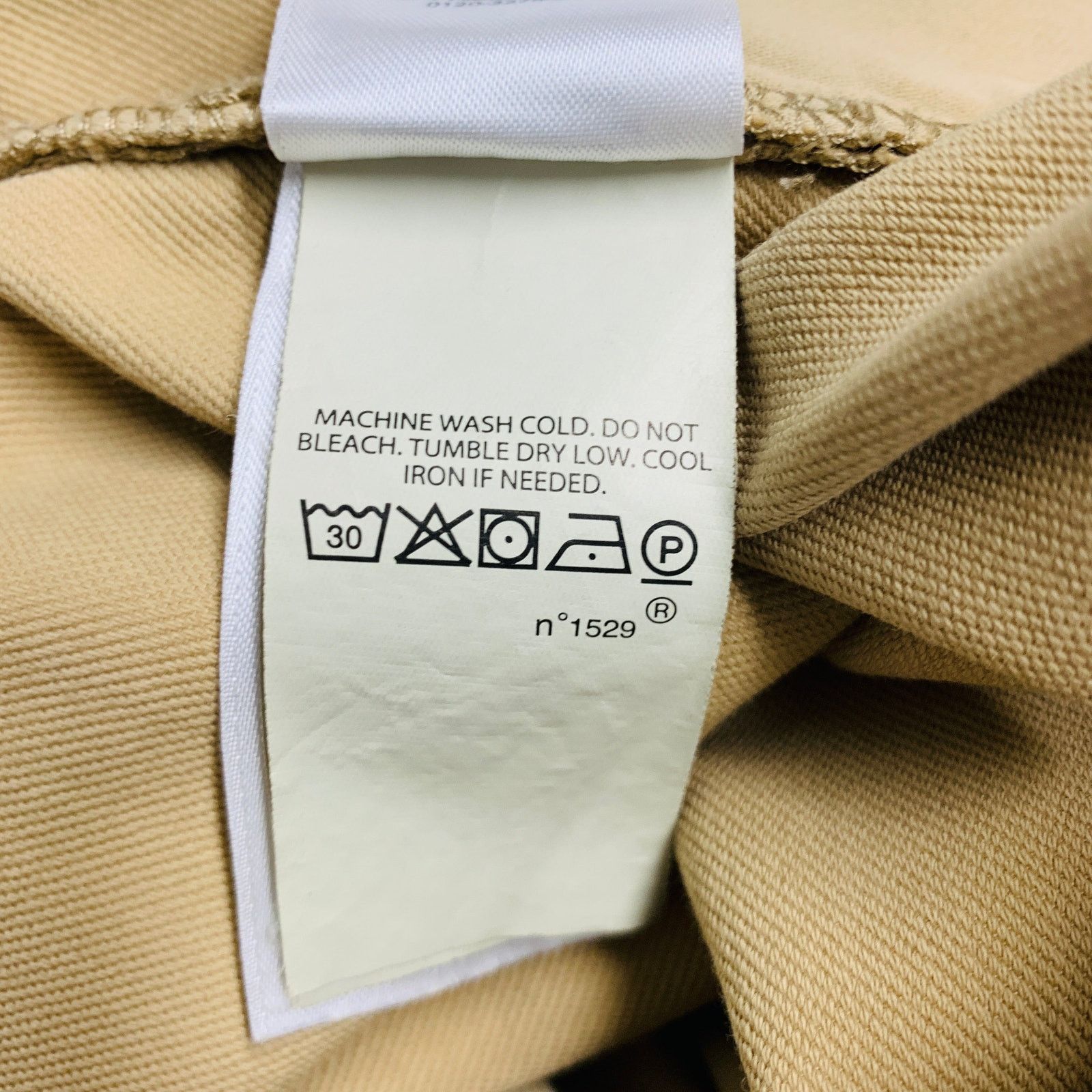 Polo Ralph Lauren Size 38 Beige Cotton Blend 5 Pockets Casual Pants Size US 38 / EU 54 - 14 Thumbnail