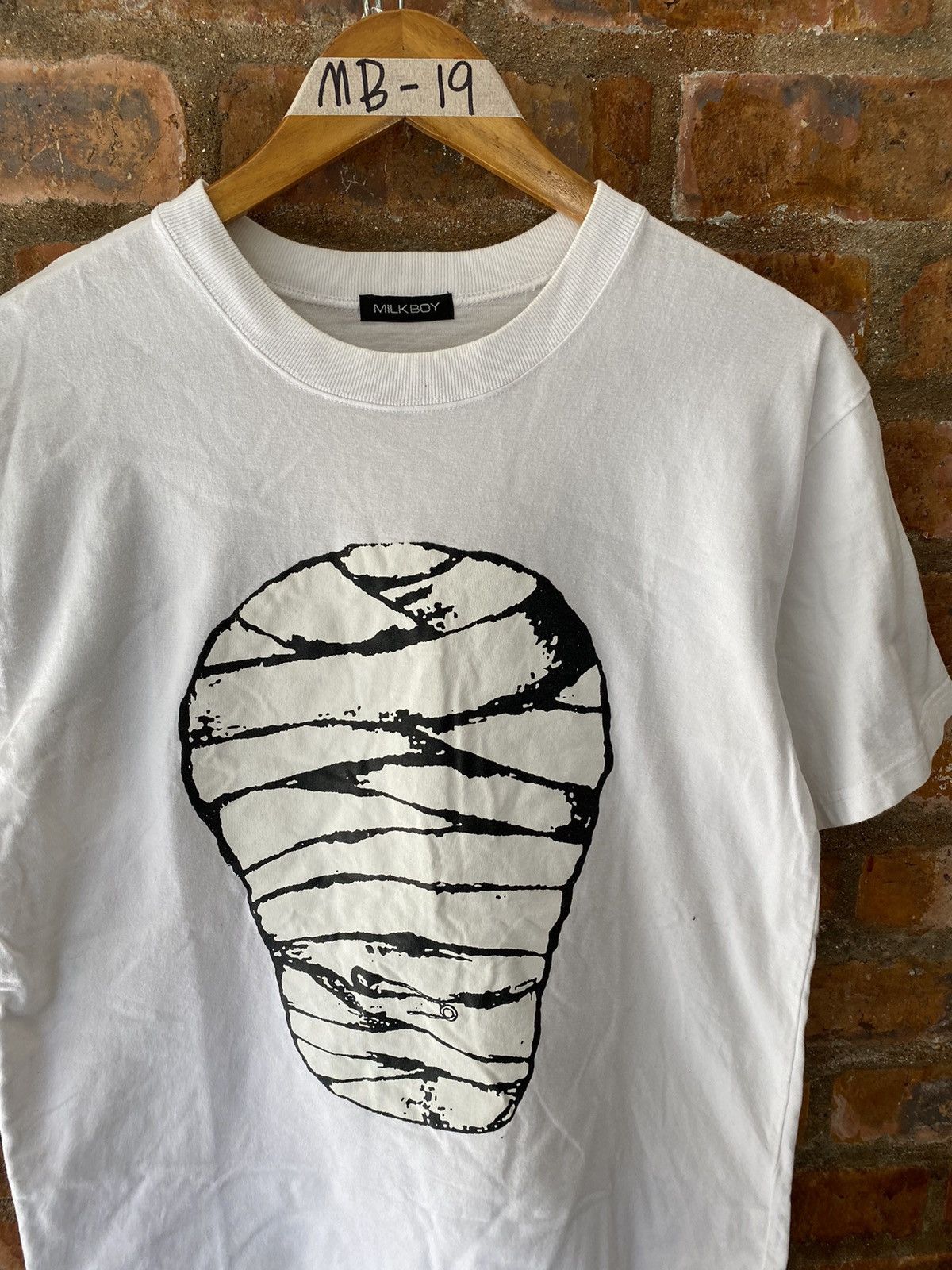 Beauty Beast 🔥1990 MILK BOY bondage Mummy Protective tee Size US M / EU 48-50 / 2 - 4 Thumbnail
