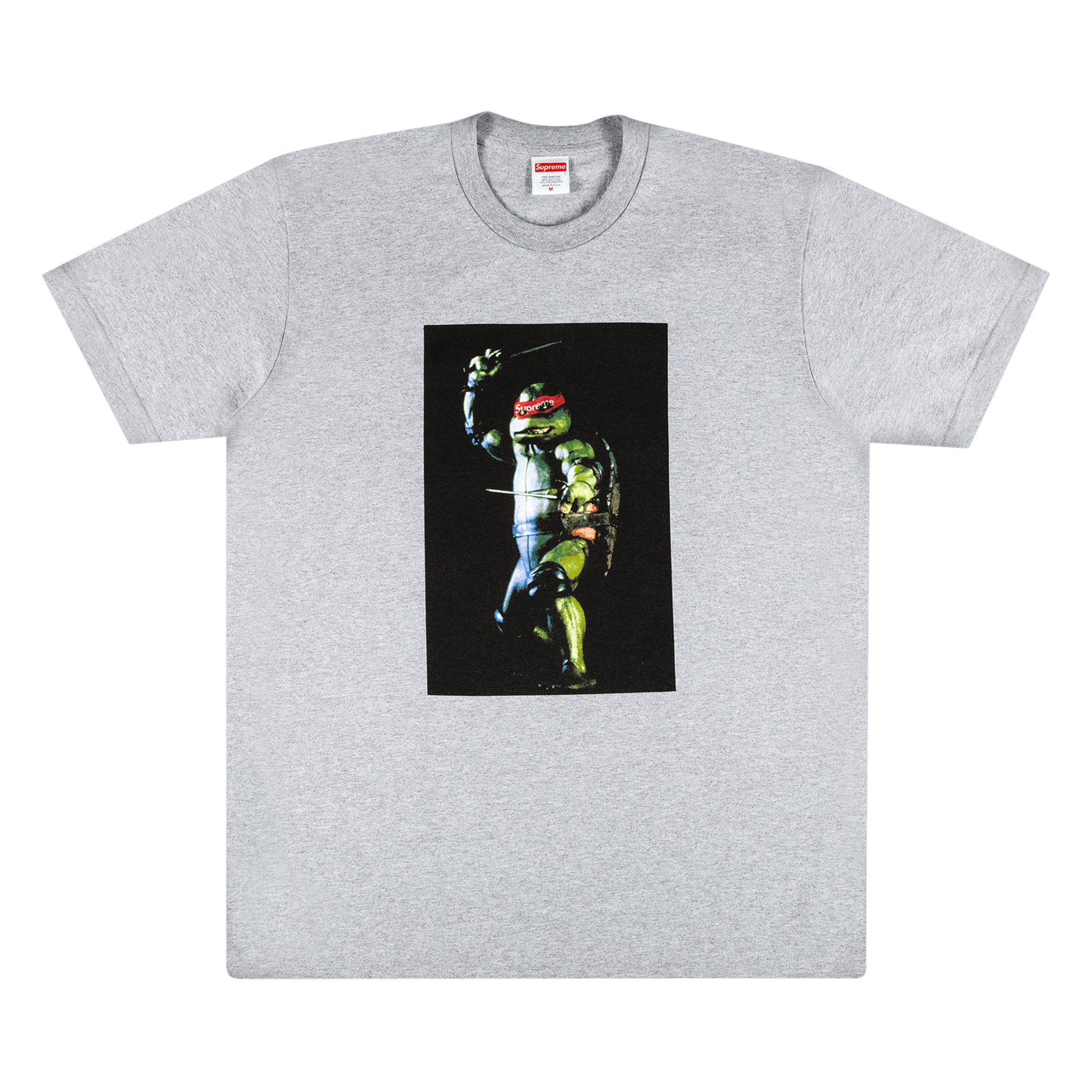 image of Supreme Raphael Tee Heather Grey, Men's (Size Medium)