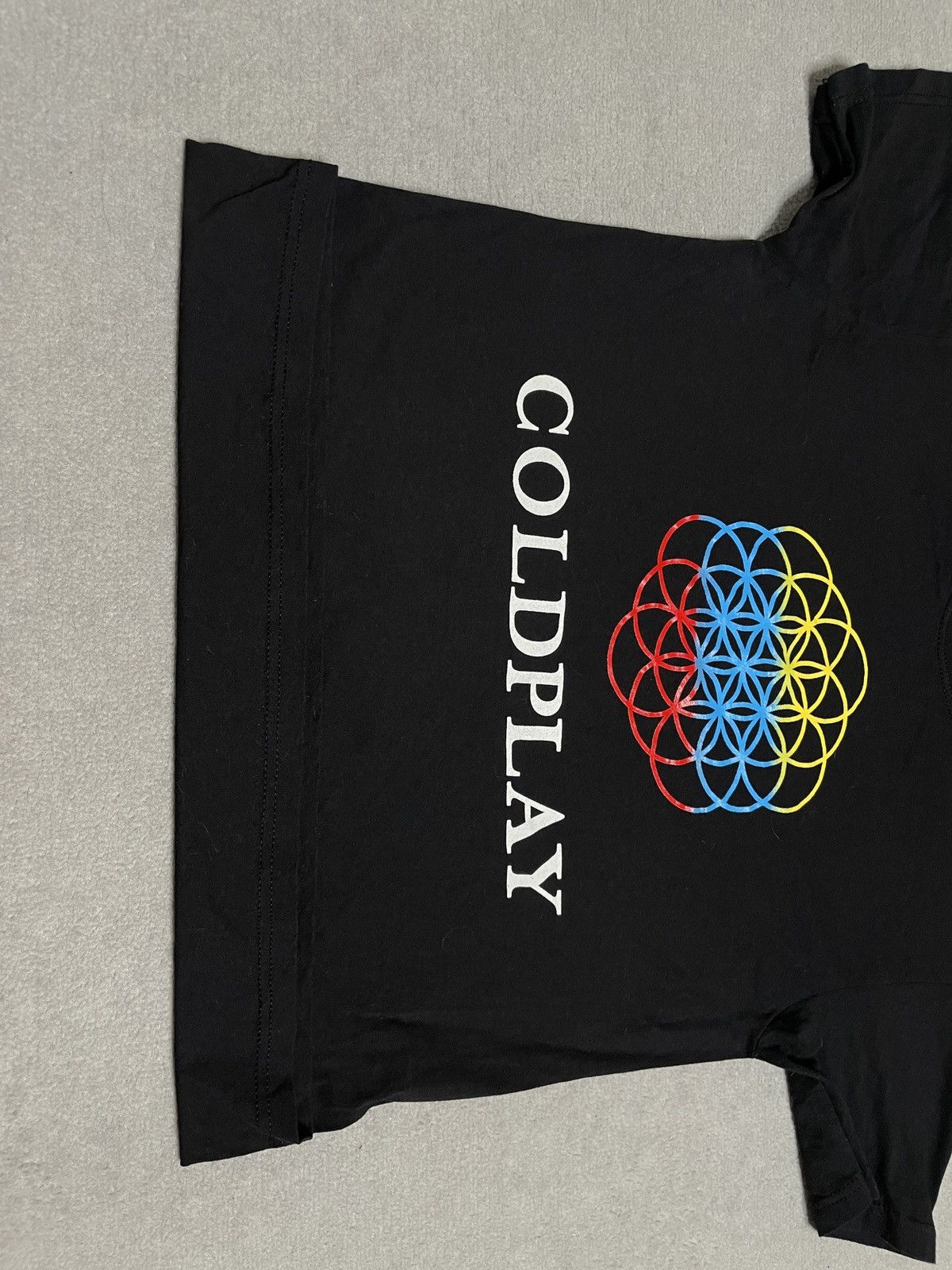 Band Tees Vintage Black T-Shirt Tee Coldplay Dreams Tour Band Size US M / EU 48-50 / 2 - 3 Thumbnail