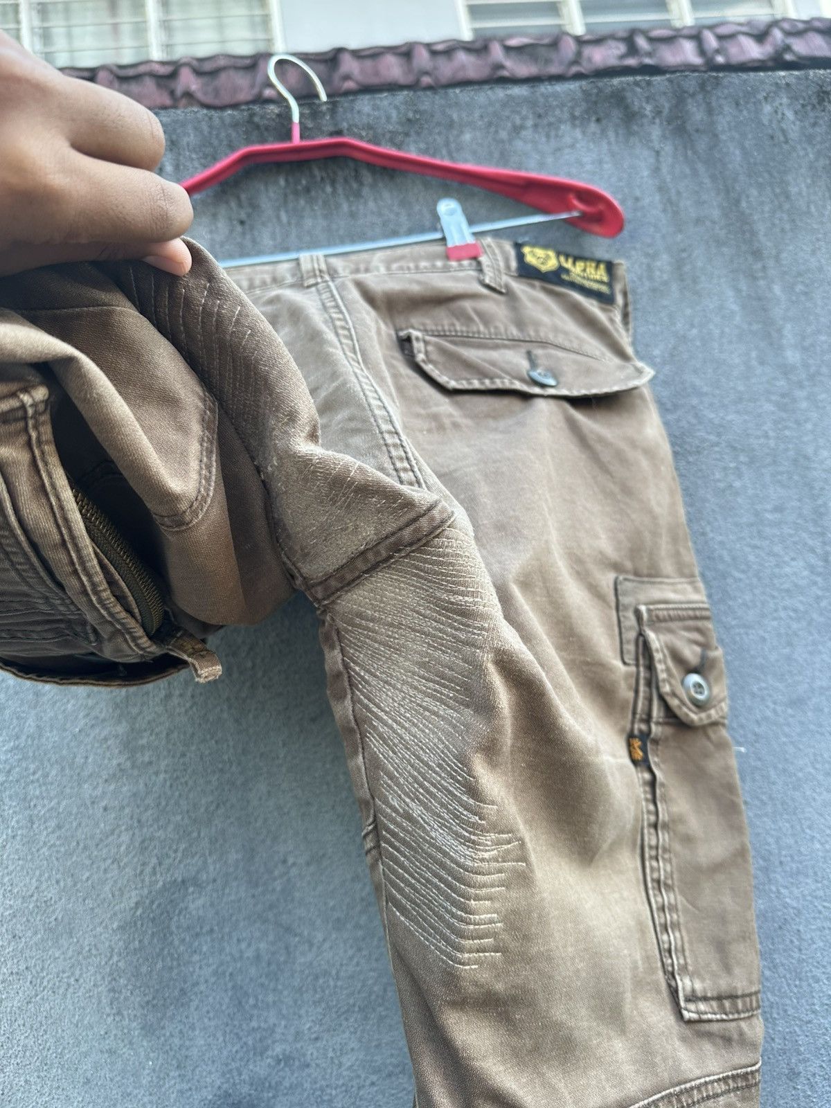 Alpha Industries 🪖Vintage Faded Alpha Industries Brown Cargo Pants Size US 30 / EU 46 - 10 Thumbnail