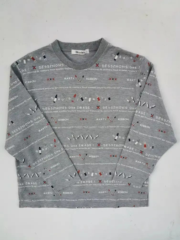 Japanese Brand Rare!!! Art Design Over print sweatshirt Size US L / EU 52-54 / 3 - 1 Thumbnail