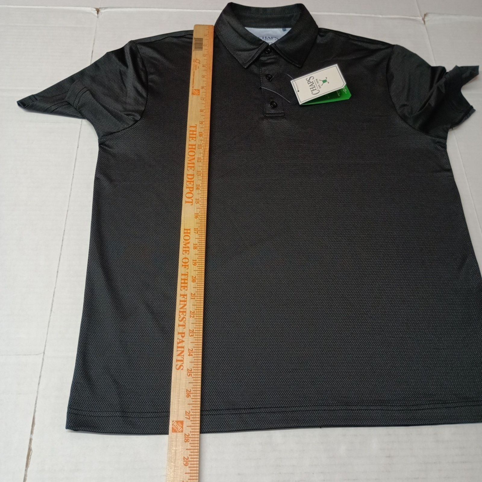 Chaps Chaps Golf Polo Shirt Men's M Black Dri Wear Breathable Size US M / EU 48-50 / 2 - 6 Thumbnail