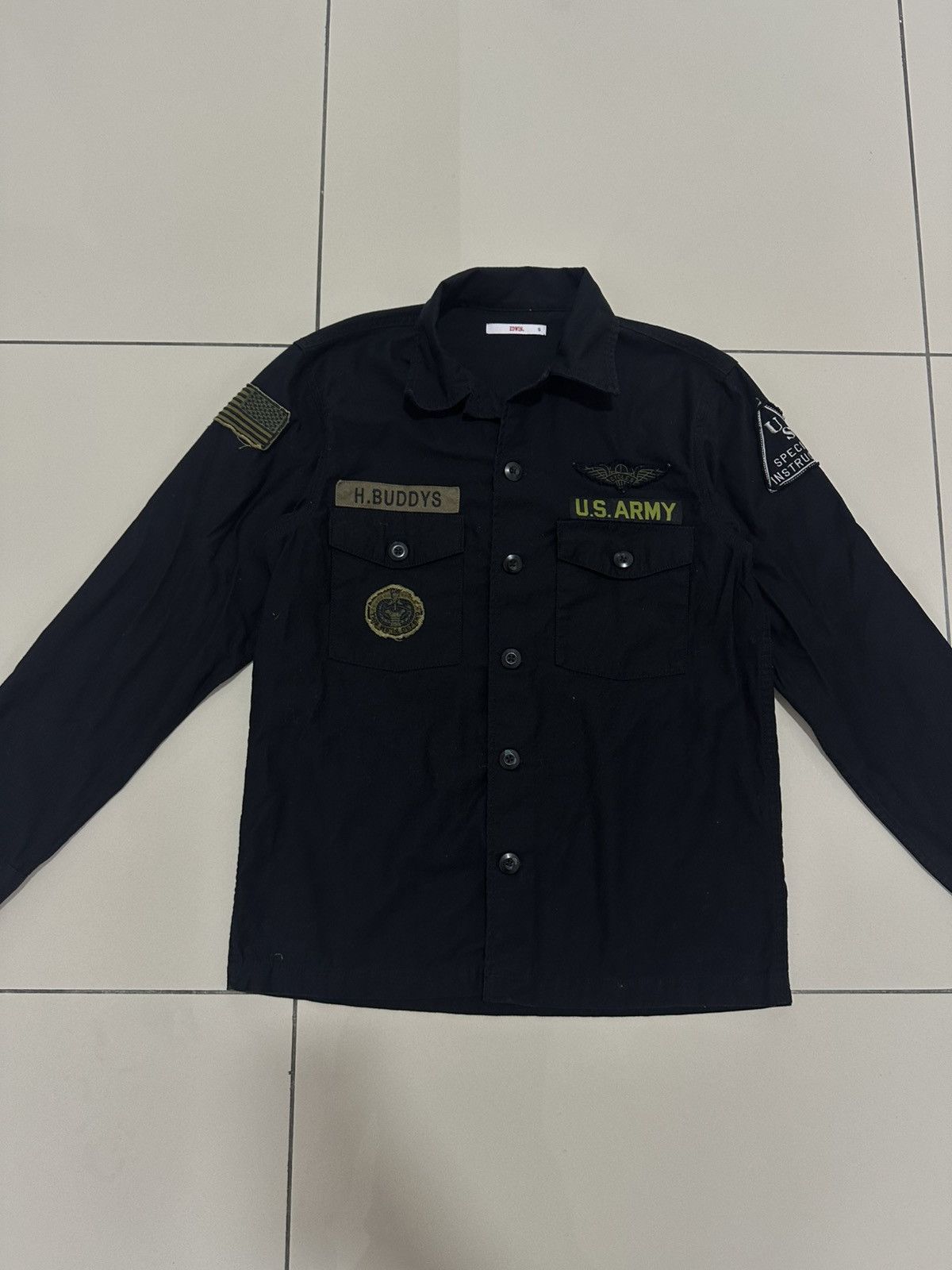 Edwin Edwin Military Shirt Veteran Heavy Veteran Buddy Shirt Size US S / EU 44-46 / 1 - 3 Thumbnail