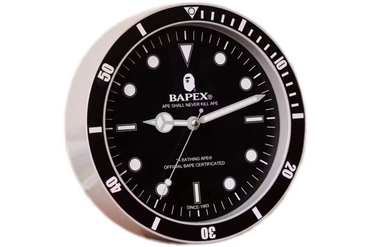 Bape BAPE X WALL CLOCK BLACK Size ONE SIZE - 2 Thumbnail