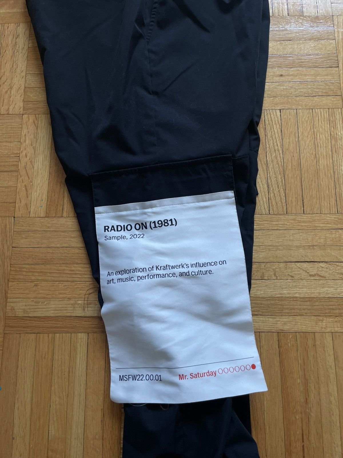 Mr. Saturday Mr. Saturday SS22 Radio On Cargo Pants Size US 36 / EU 52 - 3 Thumbnail