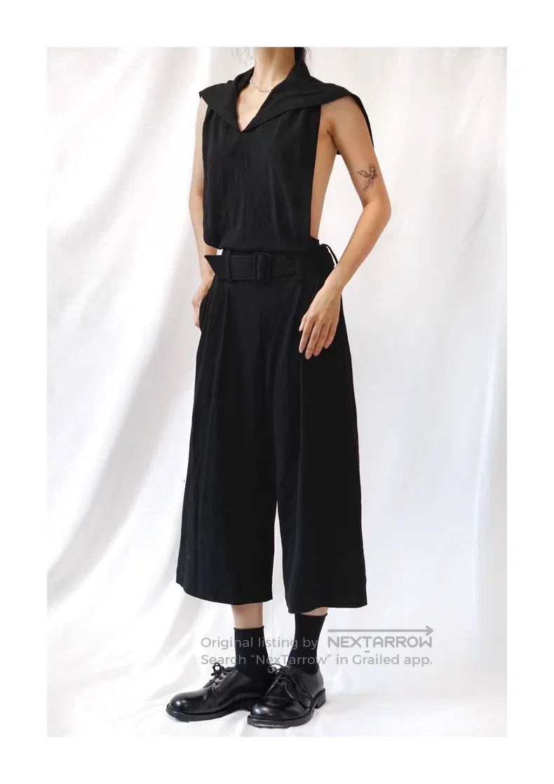 Comme des Garcons Comme Des Garcons size S Sleeveless wide-leg jumpsuit Size 23" - 2 Thumbnail