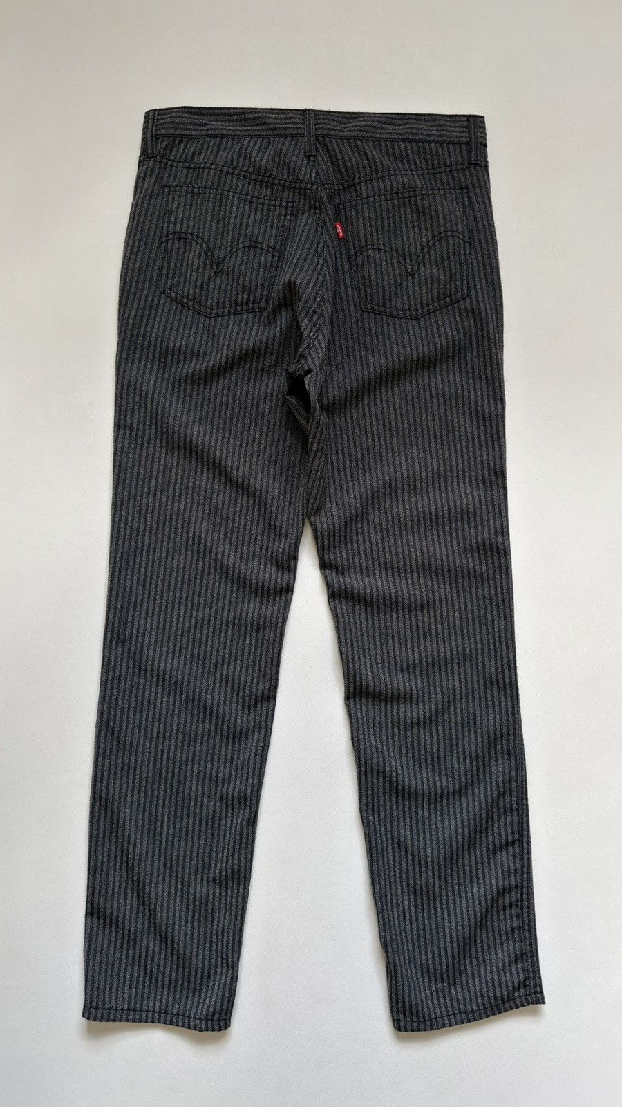 Comme des Garcons AD / AW 05 Gray Pinstripe Wool Pants Size US 34 / EU 50 - 11 Thumbnail