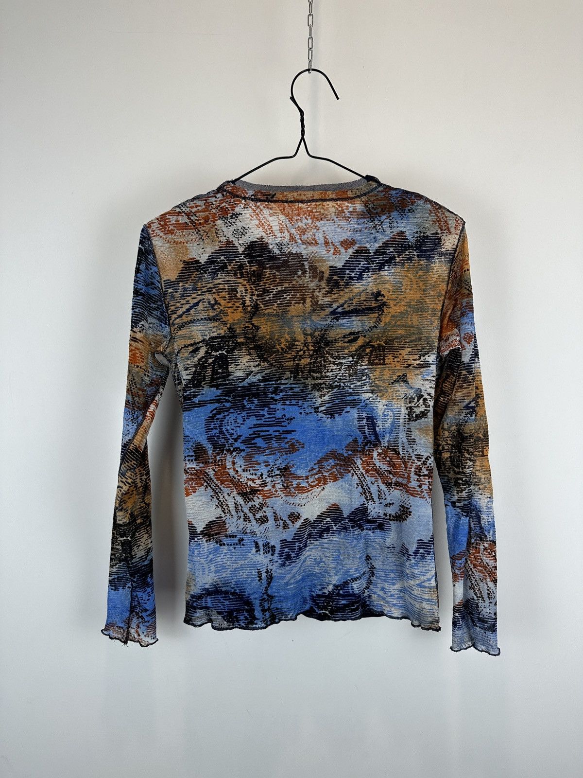 Designer × Japanese Brand × Jean Paul Gaultier Jean Paul Gaultier Style Mesh Long Sleeve Size M / US 6-8 / IT 42-44 - 6 Thumbnail