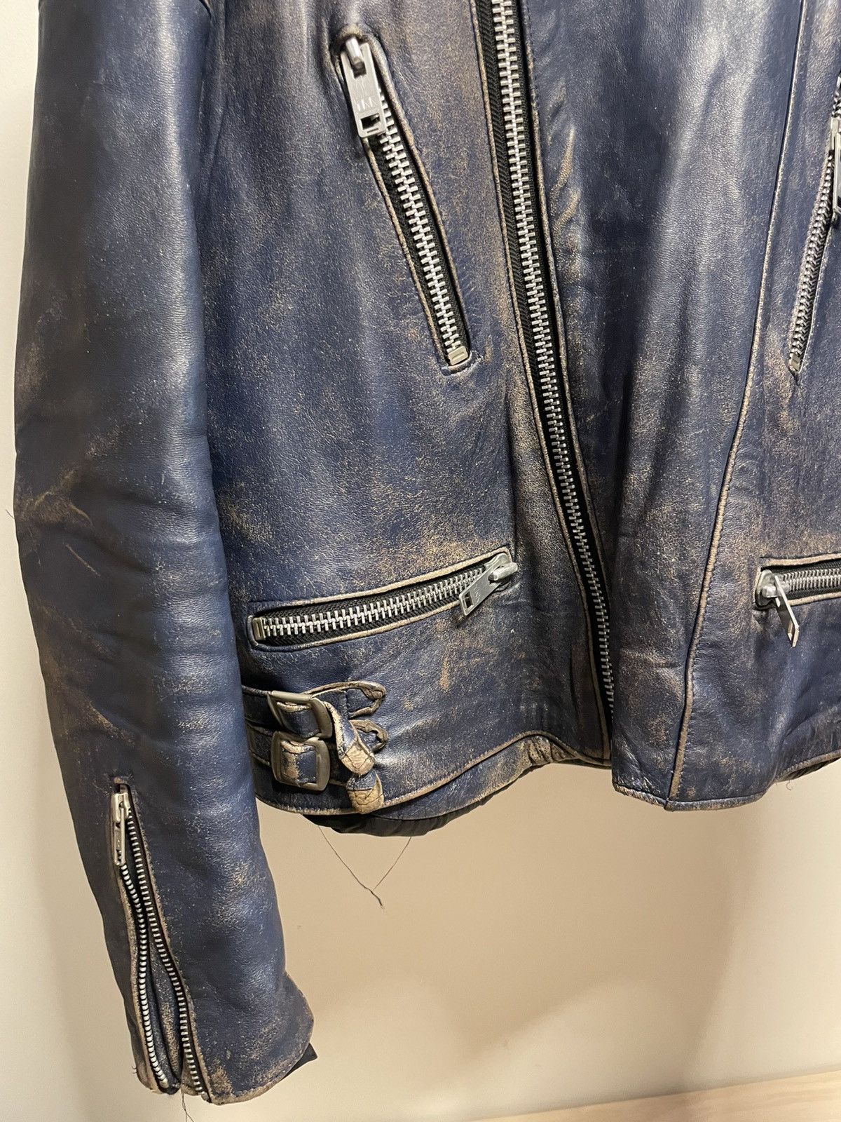 Other × Vintage Vintage Biker jacket Size US M / EU 48-50 / 2 - 2 Thumbnail