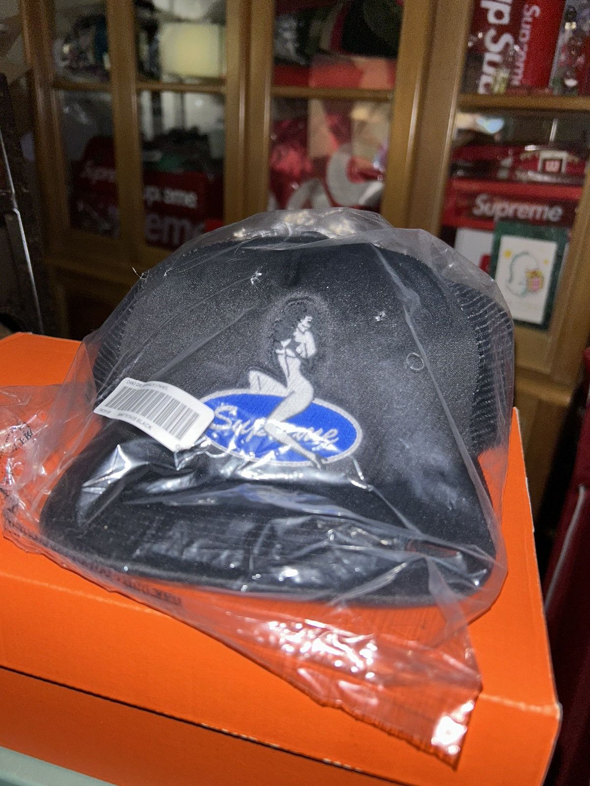 Supreme Supreme Pin Up Mesh Back 5-Panel Hat FW23 NEW Size ONE SIZE - 1 Thumbnail