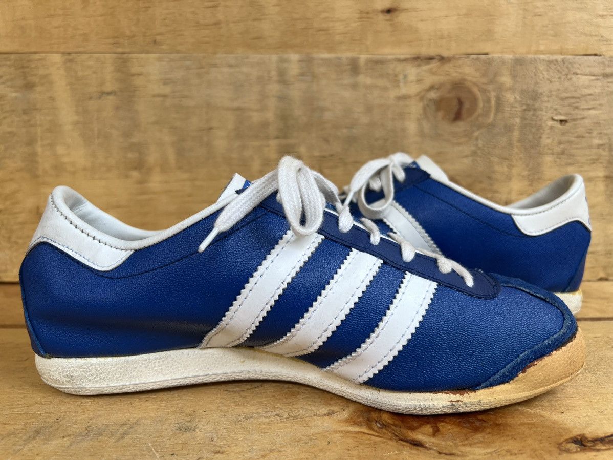 Adidas × Vintage VTG ADIDAS BLUE STRIKE MADE IN FRANCE SNEAKERS Size US 7 / EU 40 - 7 Thumbnail