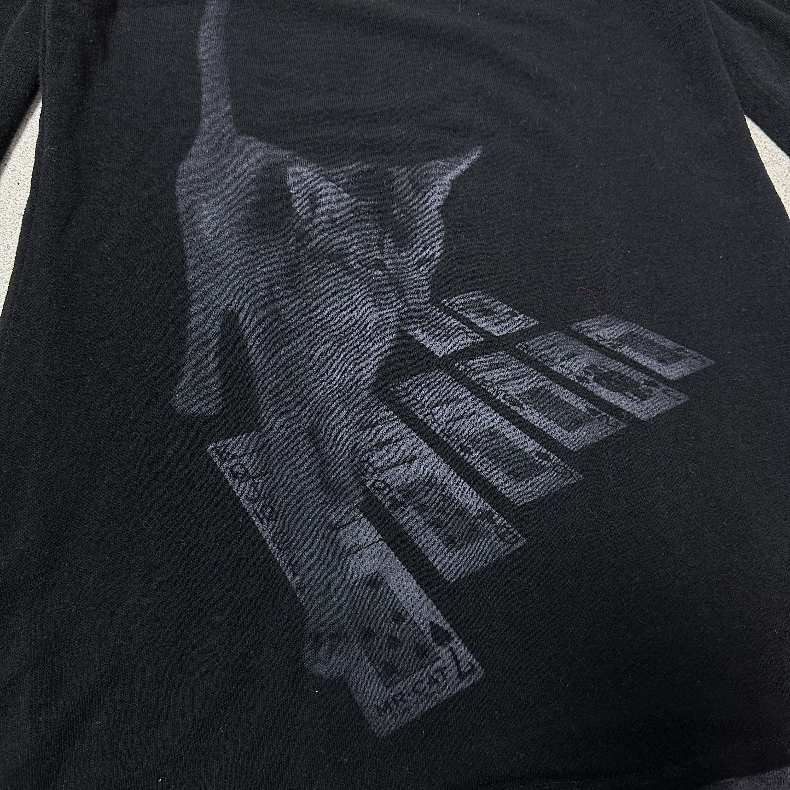 Vintage Vintage Avant Garde Poker Cat Isabel de Pedro Dress Y2K Size M / US 6-8 / IT 42-44 - 3 Thumbnail