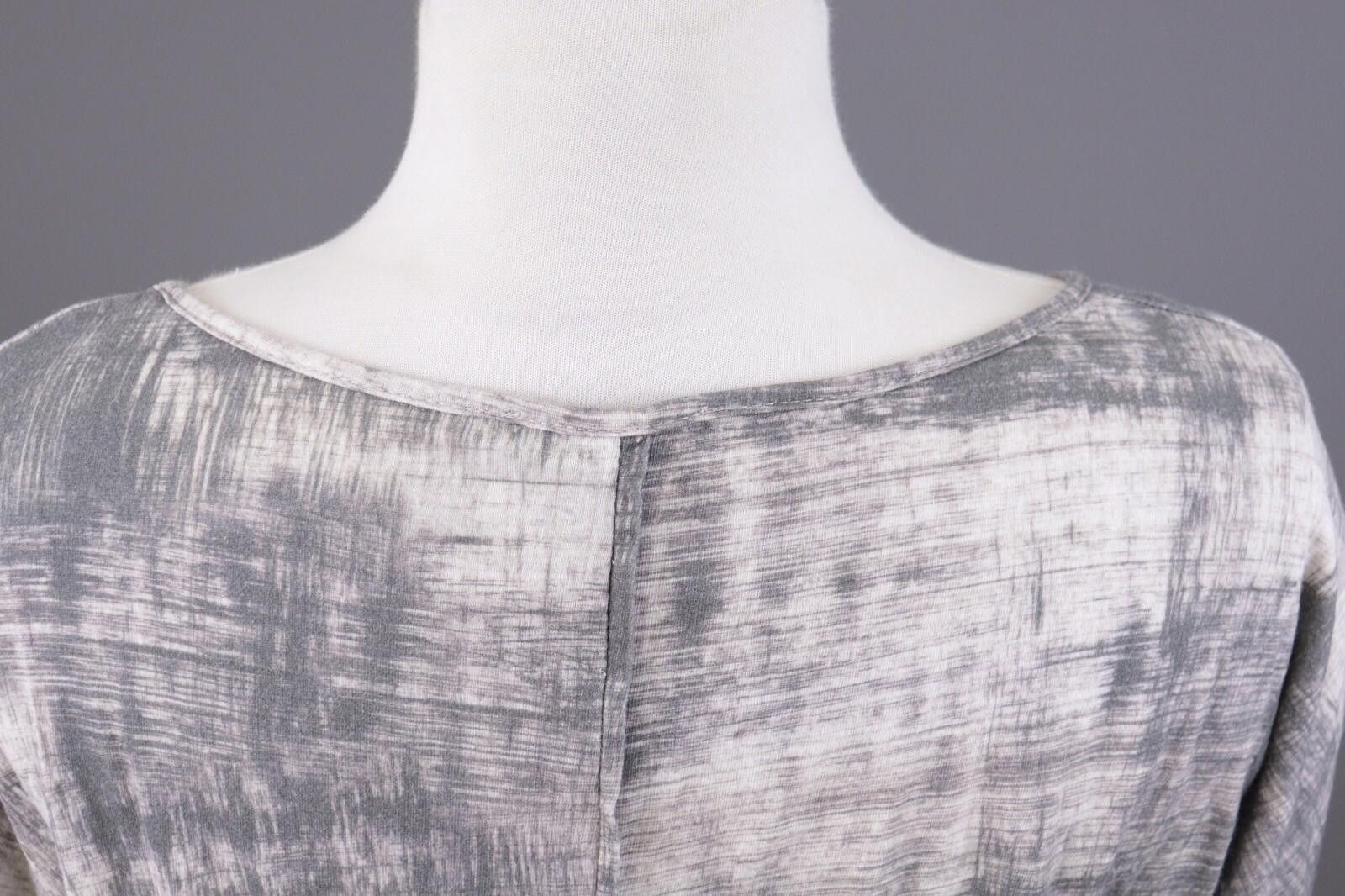 Oscar De La Renta Oska Gray Printed 3/4 Sleeve Top Shirt Size 1 / S Size M / US 6-8 / IT 42-44 - 10 Thumbnail