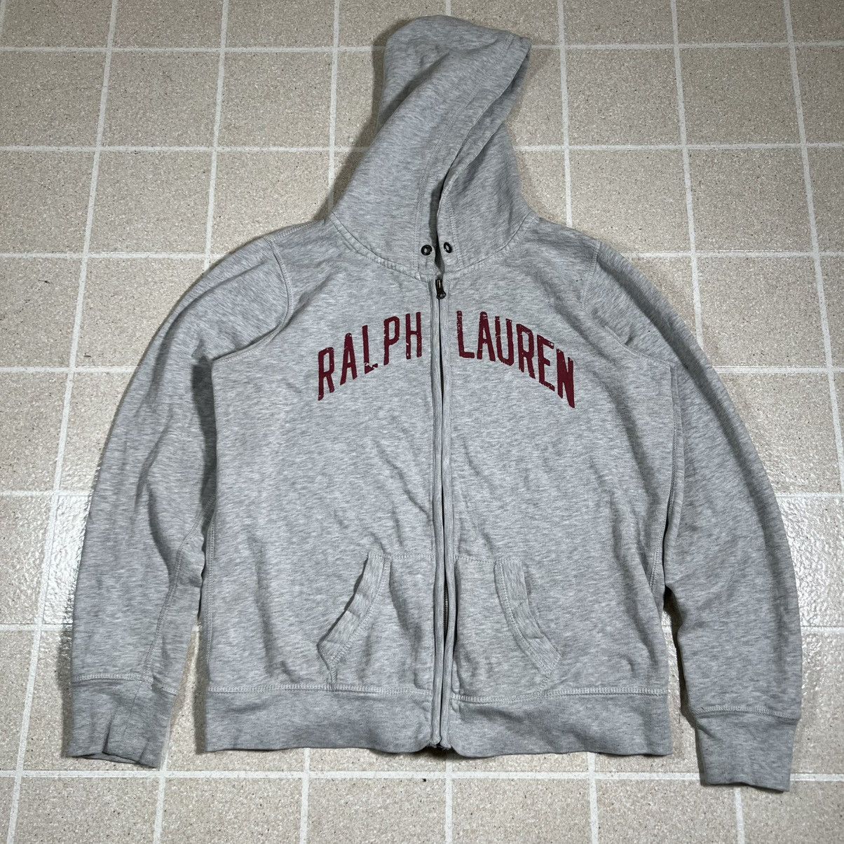 Polo Ralph Lauren Vintage Polo Ralph Lauren Spell Out Hoodie Full Zip Y2K Size XL / US 12-14 / IT 48-50 - 1 Thumbnail