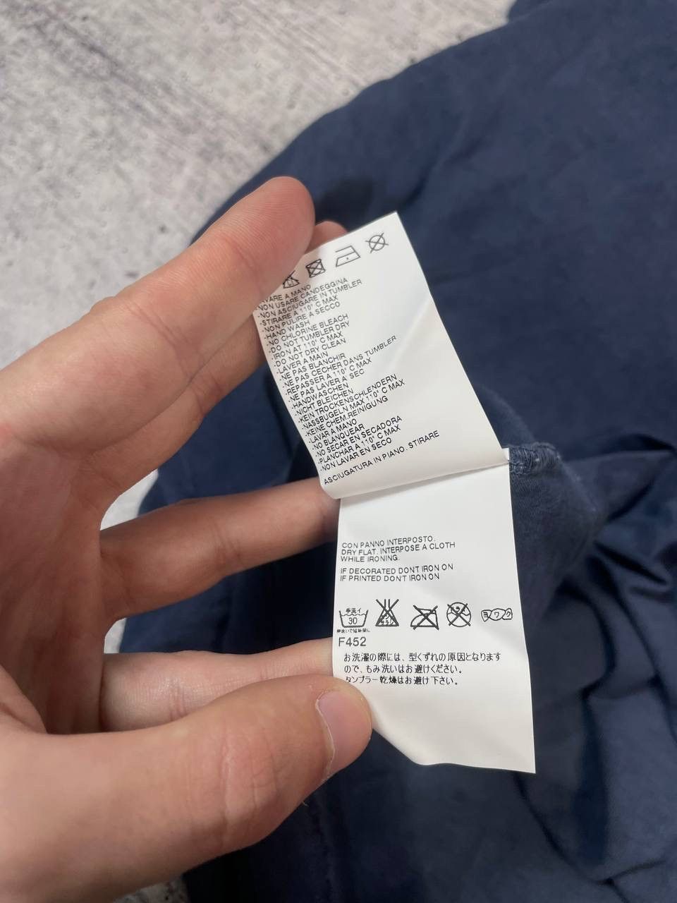 Maison Margiela New Maison Margiela V Neck Washed Tee T-Shirt Y2K Size US M / EU 48-50 / 2 - 9 Thumbnail