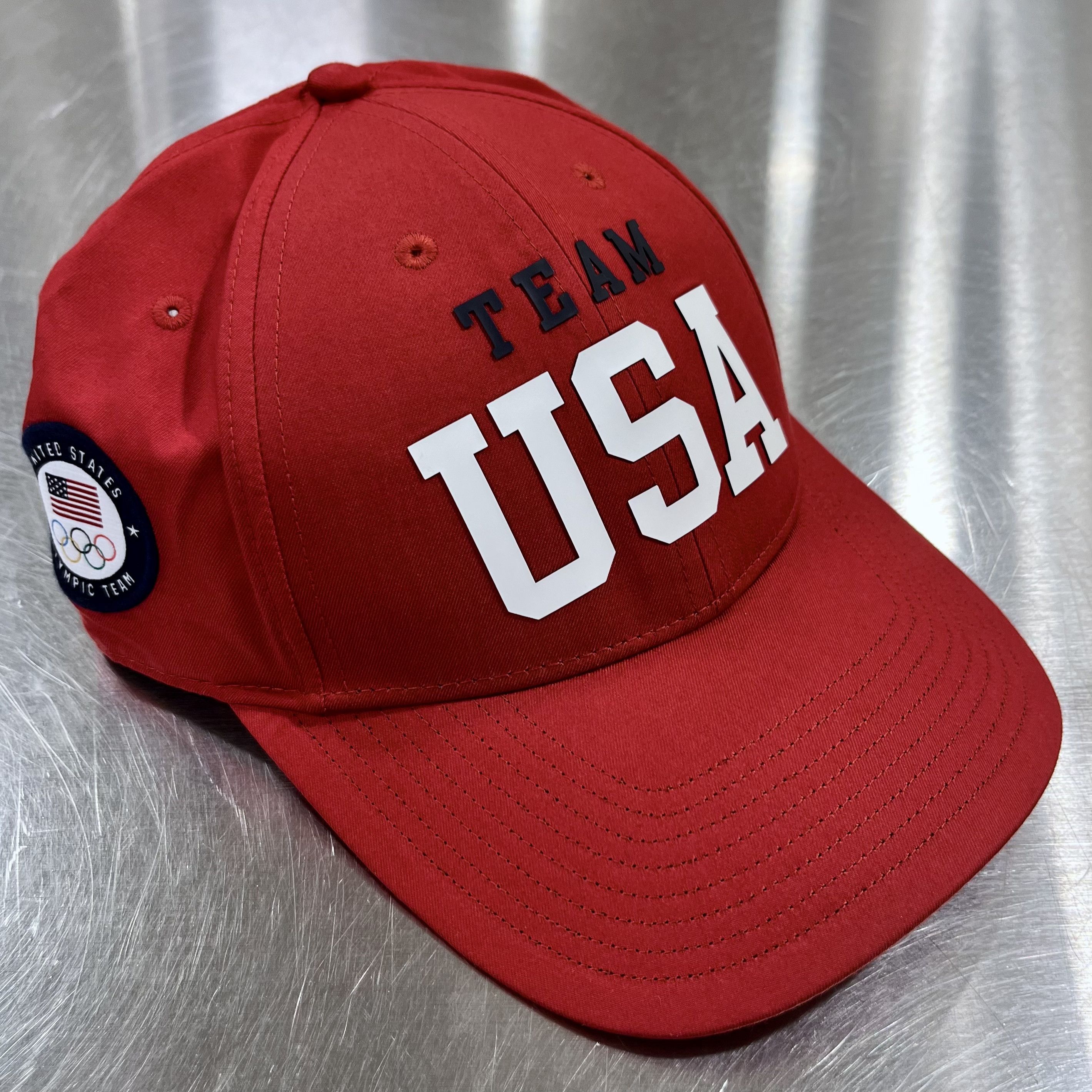 USA Olympics Team USA 2020 Olympics Flag Patch Polo Ralph Lauren Cap Hat Size ONE SIZE - 1 Thumbnail