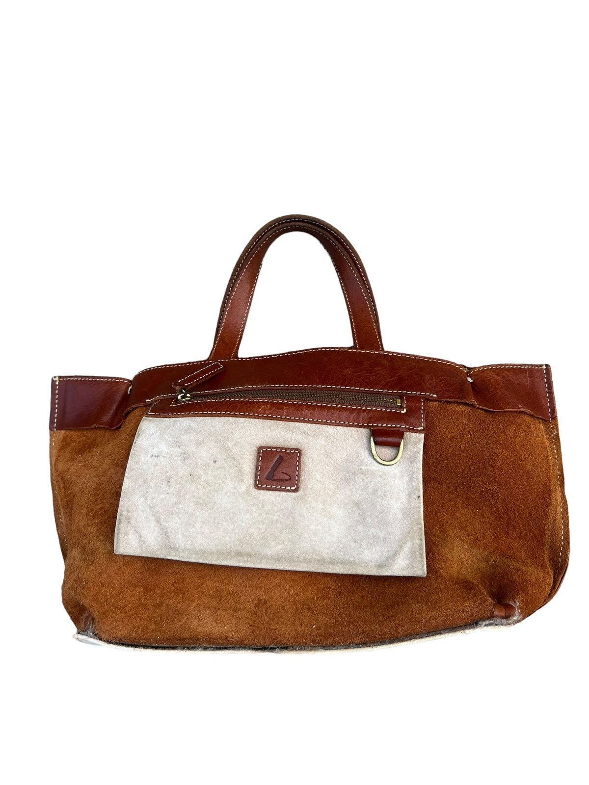 Leather Vintage Tsuchiya Kaban Patina Leather Mini Bag Size ONE SIZE - 20 Thumbnail