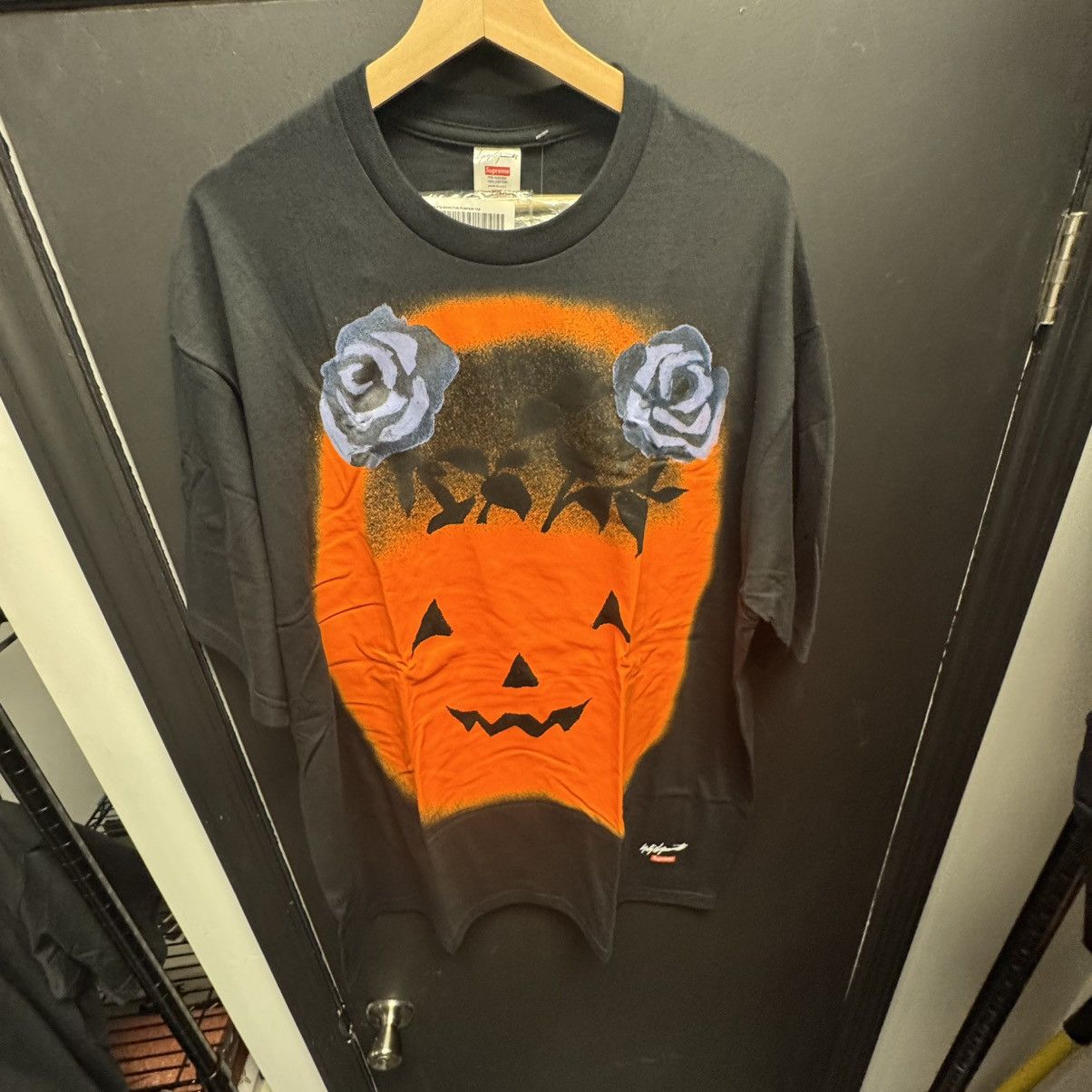 Supreme Supreme Yohji Yamamoto Pumpkin Tee Black Size US XXL / EU 58 / 5 - 1 Thumbnail
