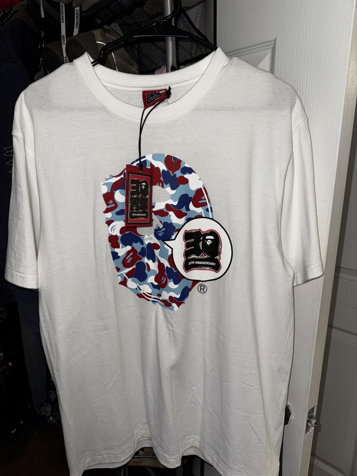 Bape BAPE T-Shirt Store Paris 30th Anniversary Ape Head Tee Set Size US L / EU 52-54 / 3 - 3 Thumbnail