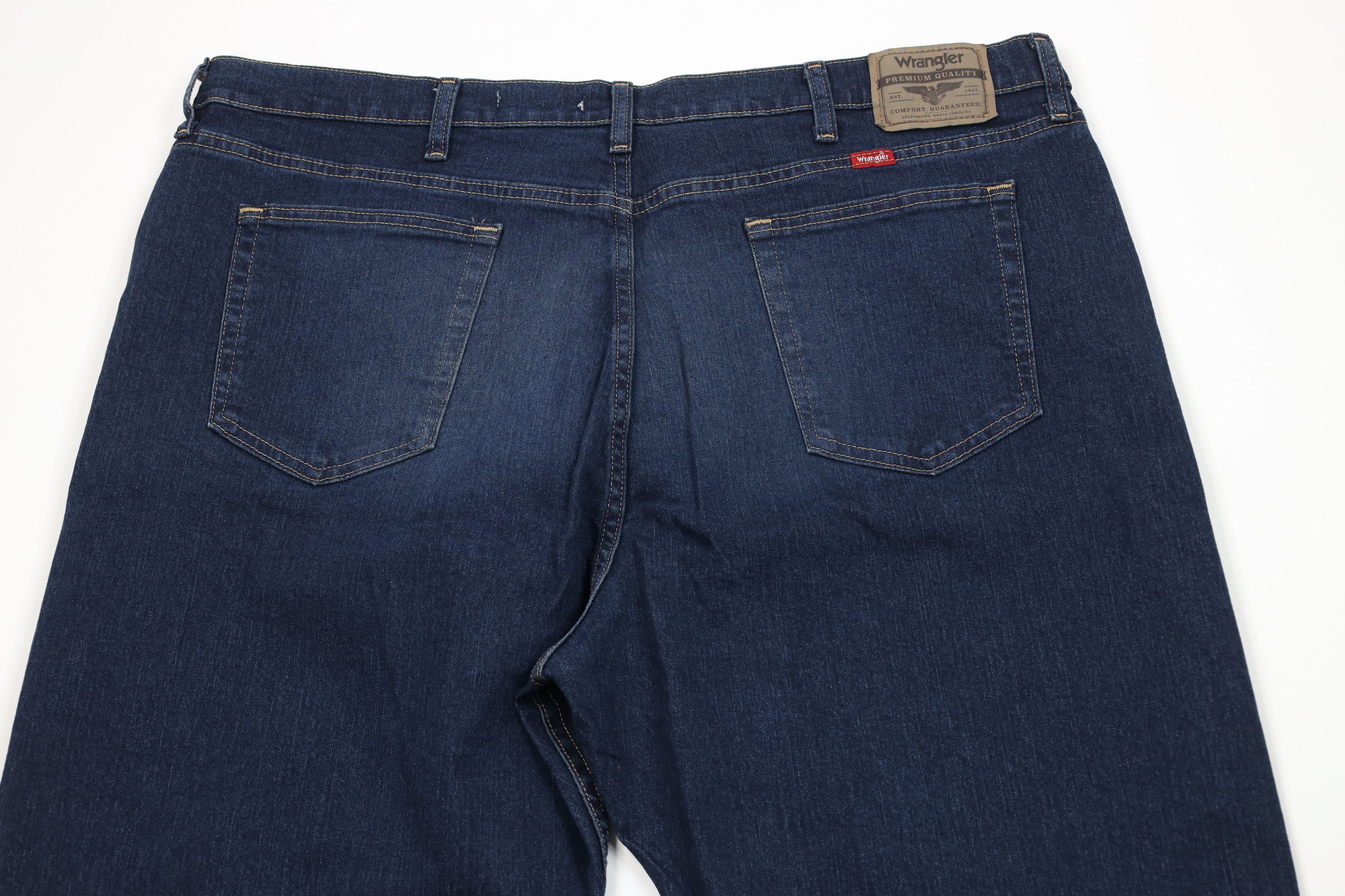 Wrangler Deadstock Vintage Y2K Wrangler Relaxed Fit Denim Jeans Blue Size US 42 / EU 58 - 12 Thumbnail