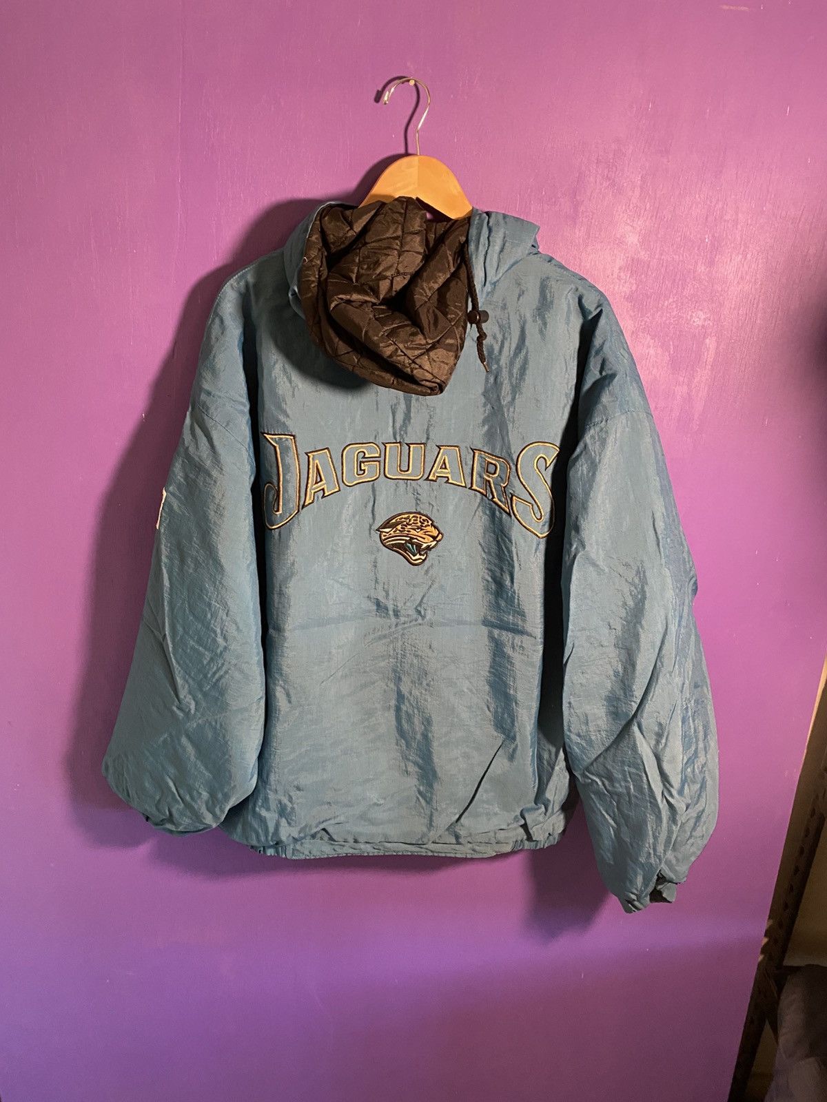 Pro Player Vintage Pro player Jacksonville jaguars reversible puffer Size US XL / EU 56 / 4 - 2 Thumbnail