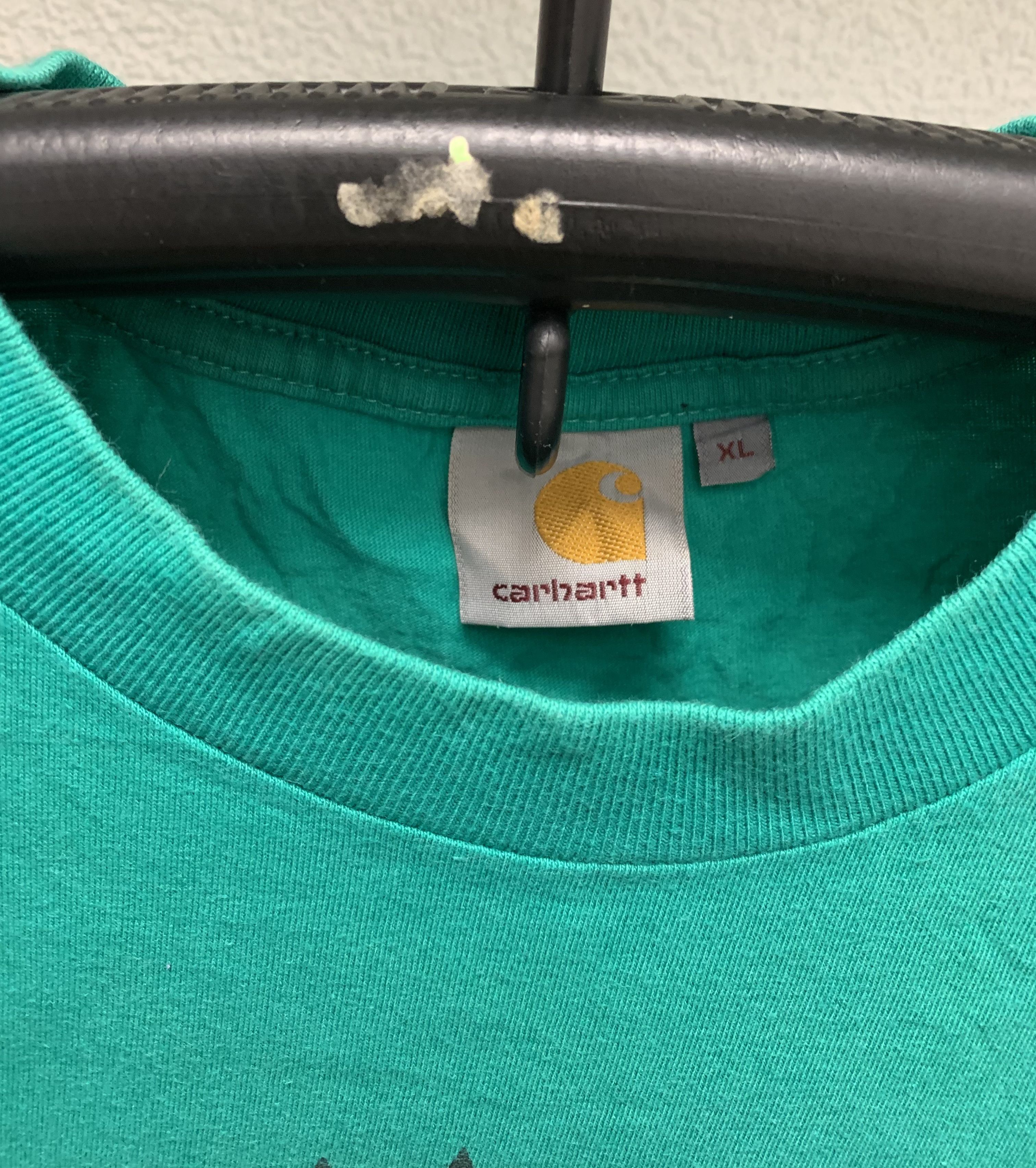 Carhartt Carhartt vintage pencil tie green t-shirt Xl sz Size US XL / EU 56 / 4 - 4 Thumbnail