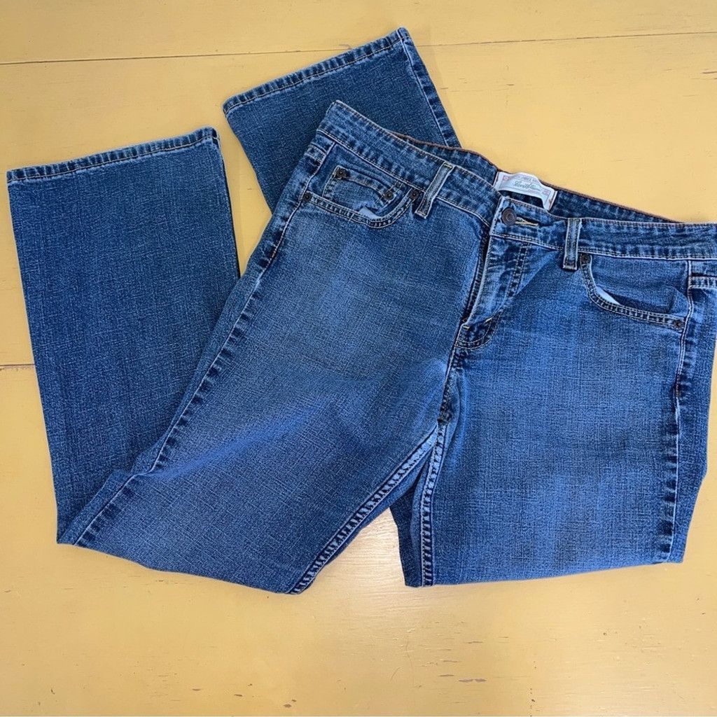 Levi's Levi Strauss stretch, low rise boot cut jeans Size 30" / US 8 / IT 44 - 1 Thumbnail