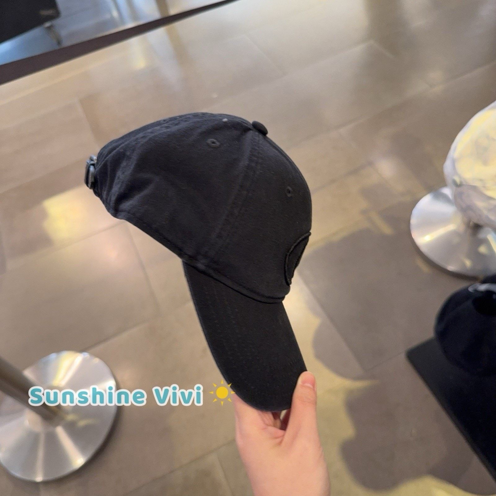 Coach NWT Coach Unisex Signature Patch Baseball Hat CCN89 black Size ONE SIZE - 3 Thumbnail