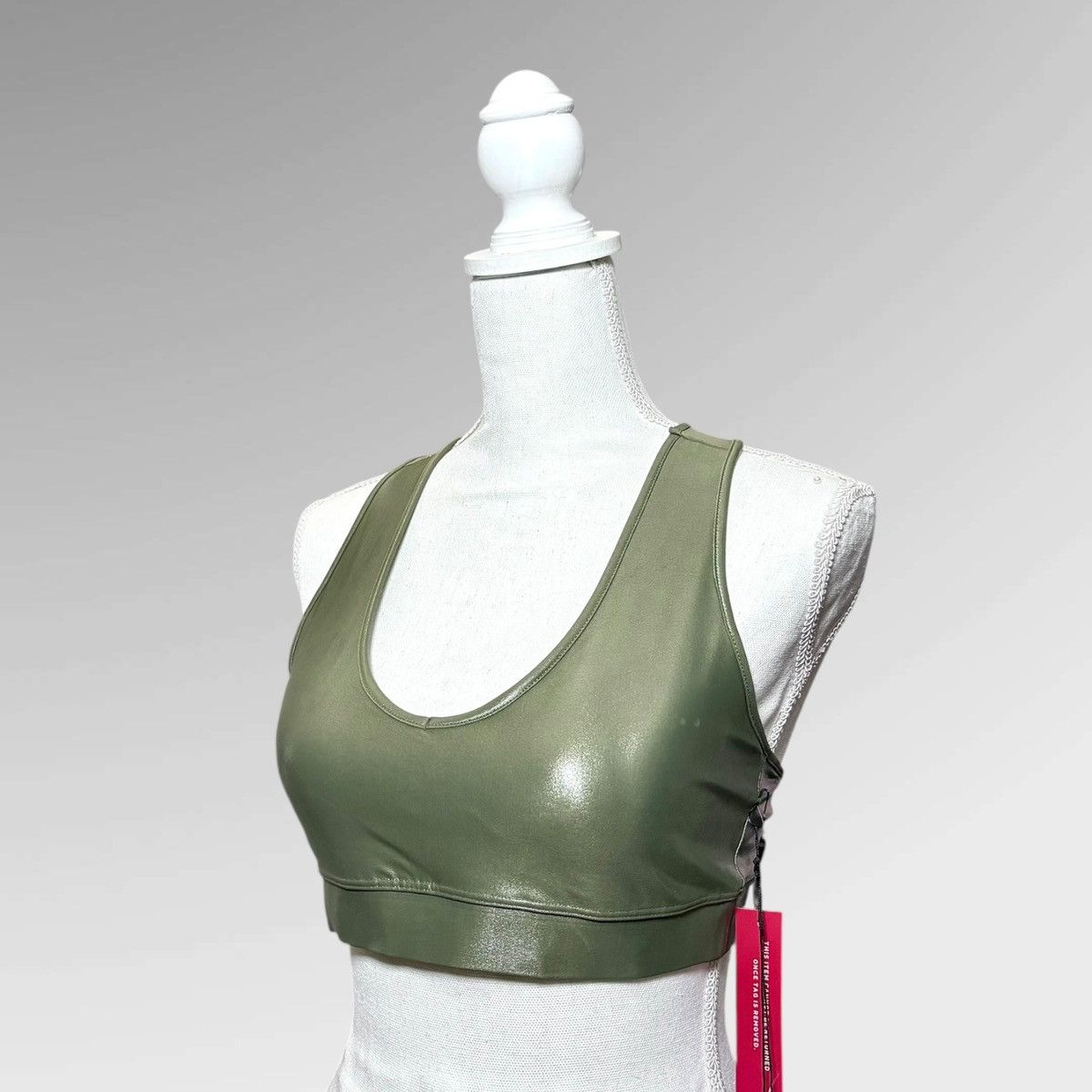 Other Carbon38 Women’s 2.0 Takara Shine Action Olive Bra Size L / US 10 / IT 46 - 9 Thumbnail