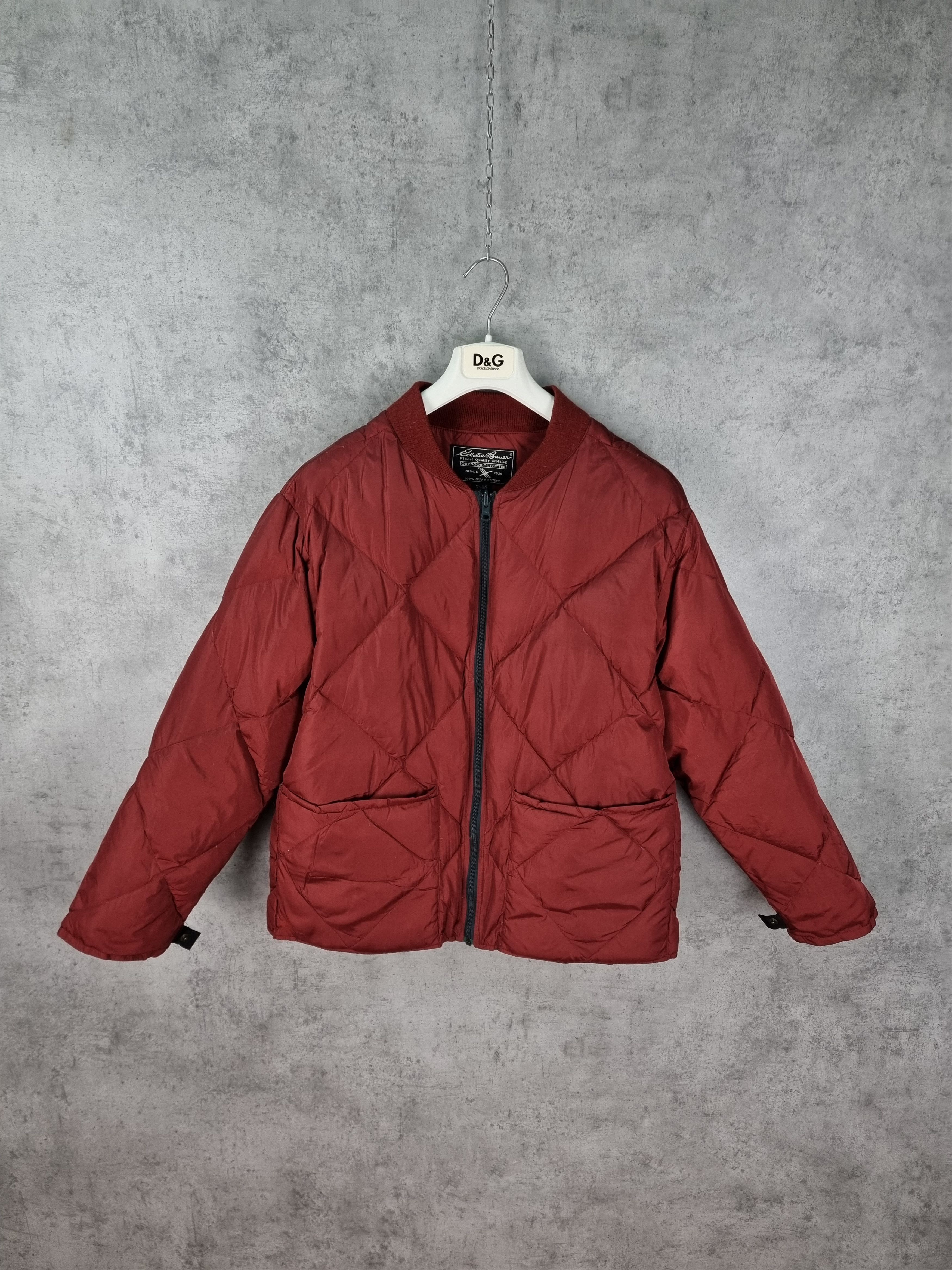 Eddie Bauer × Vintage 90s 2in1 Hunting Edie Bauer Down Rain Jacket Size US M / EU 48-50 / 2 - 4 Thumbnail