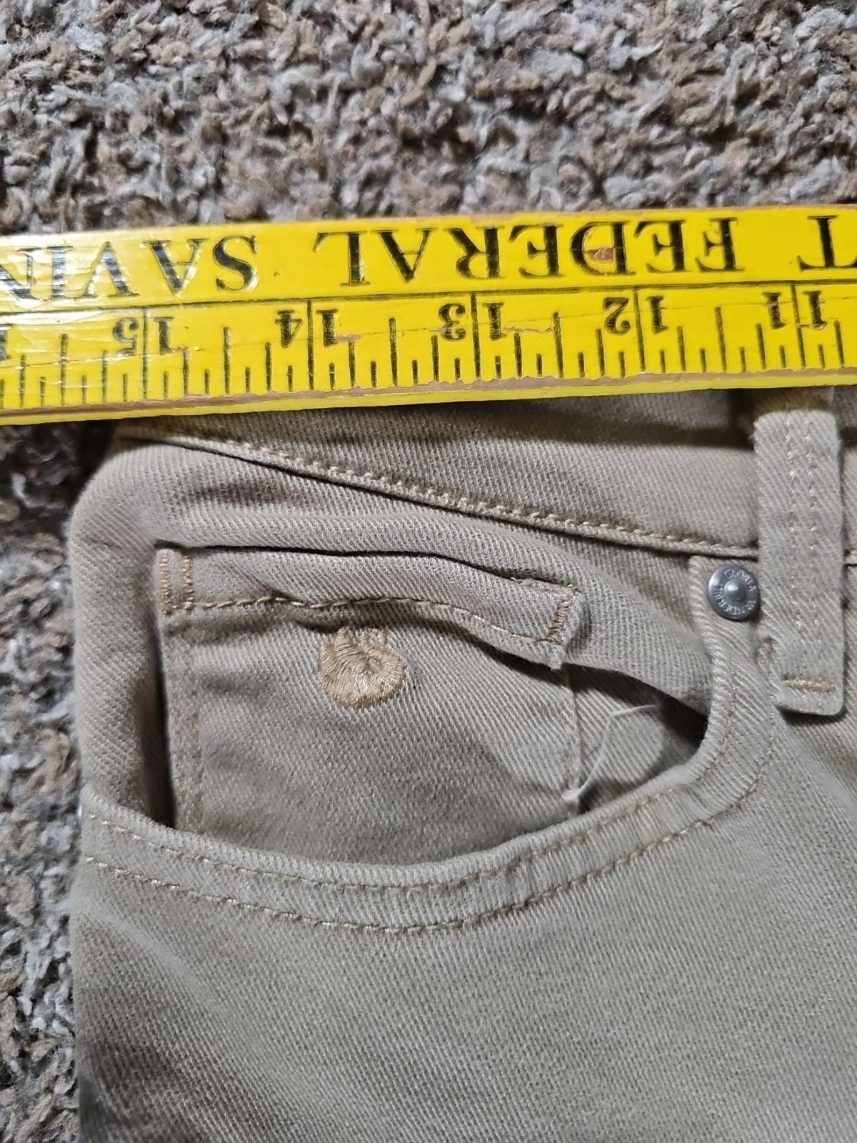 Other Gloria Vanderbilt Amanda Sz 10P Khaki Pants Size 32" / US 10 / IT 46 - 5 Thumbnail