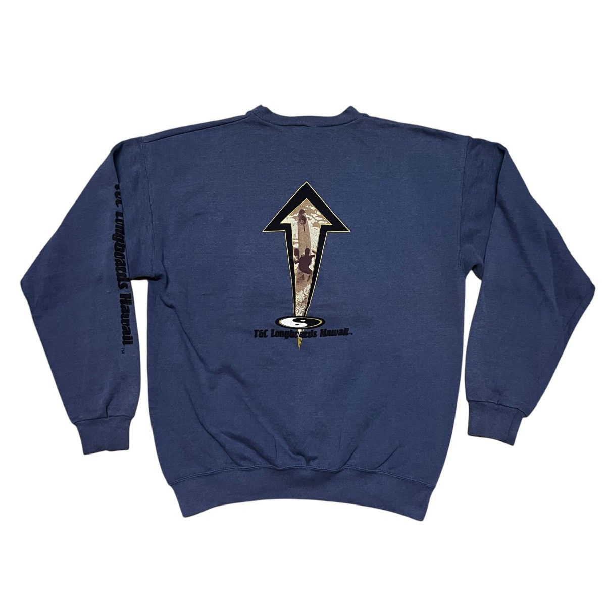 Other Vintage T & C Surf Hawaii Big Logo Sweatshirt Size US L / EU 52-54 / 3 - 1 Thumbnail