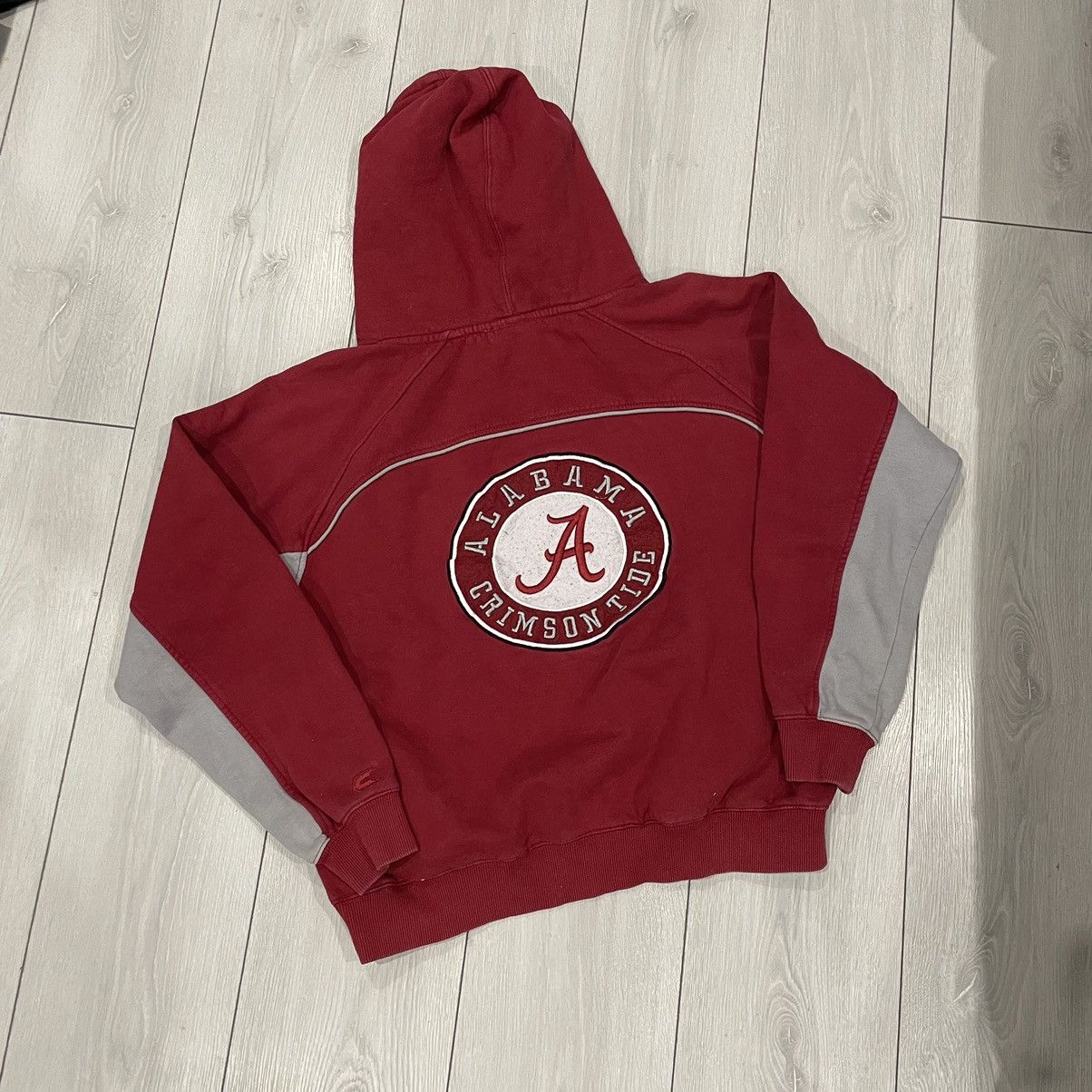 NCAA × Nike × Vintage Vintage 1990s Nike Embroidered University Of Alabama Hoodie Size US S / EU 44-46 / 1 - 3 Thumbnail